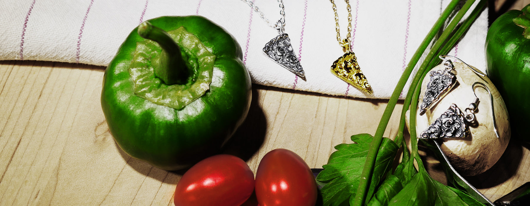 CULINARY CHARMS AND PENDANTS