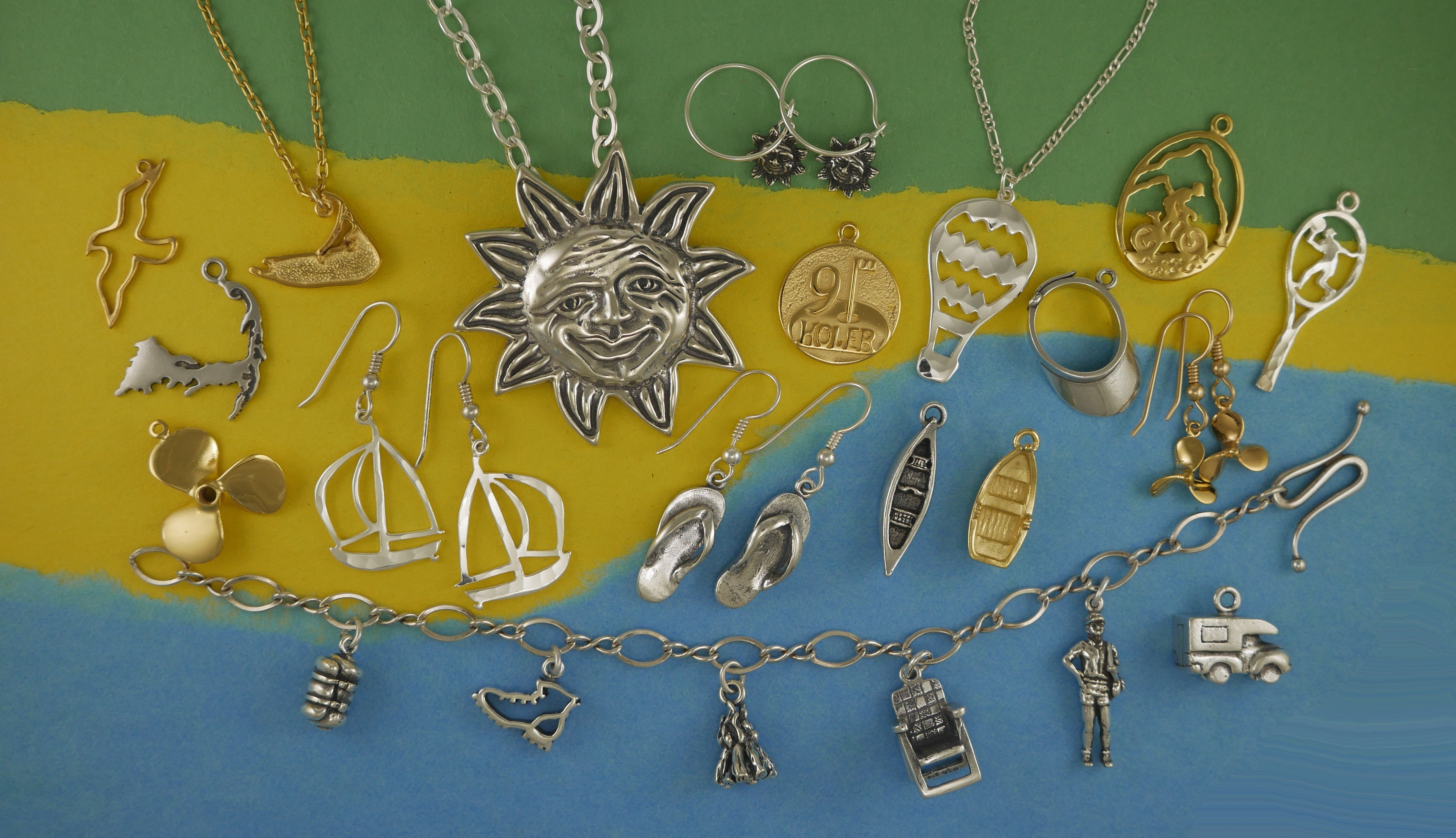 summertime fun charms