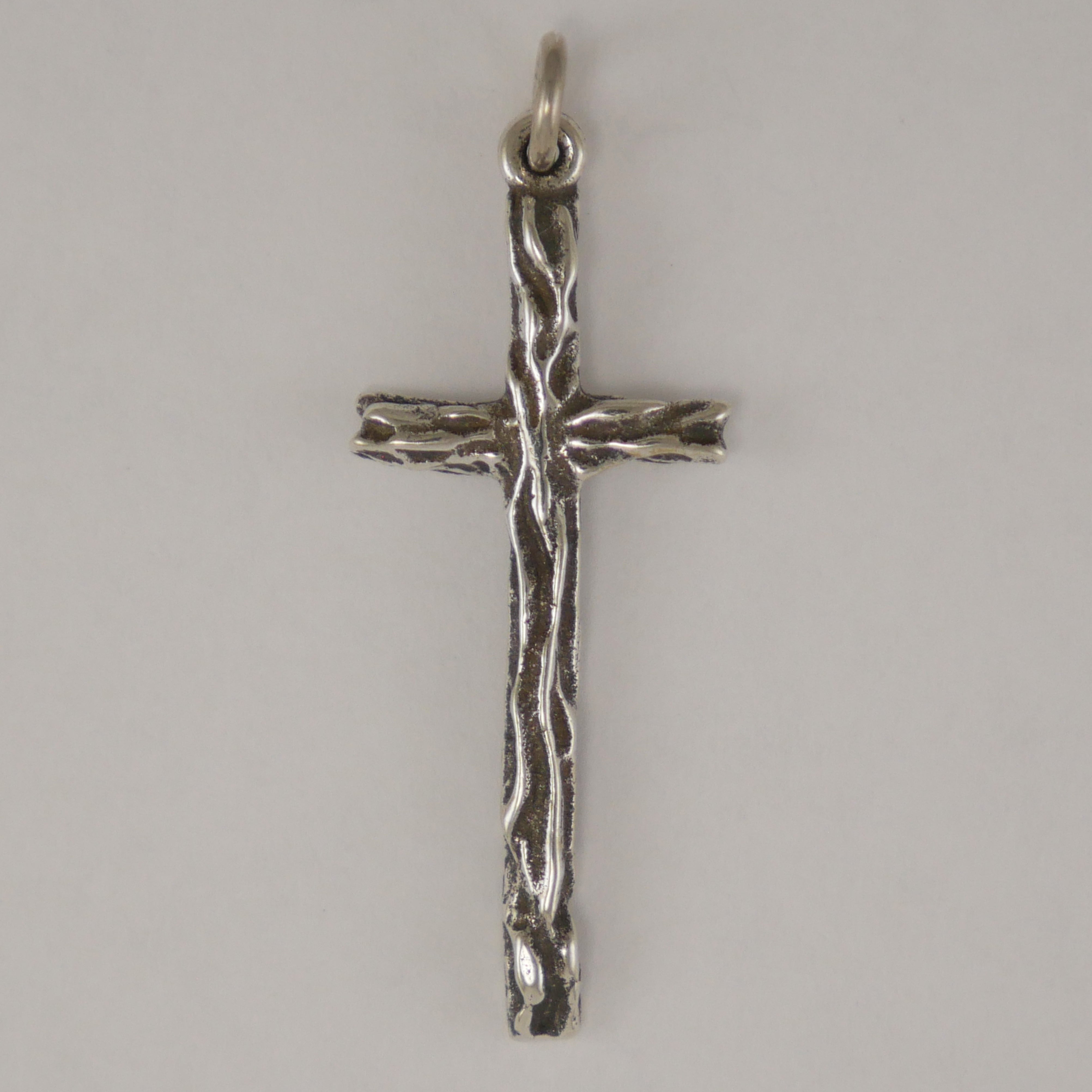 Silver cross pendant - CharmWorks