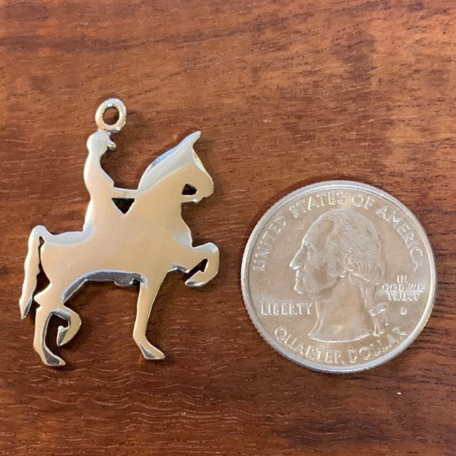 Gaited Horse Pendant - CharmWorks