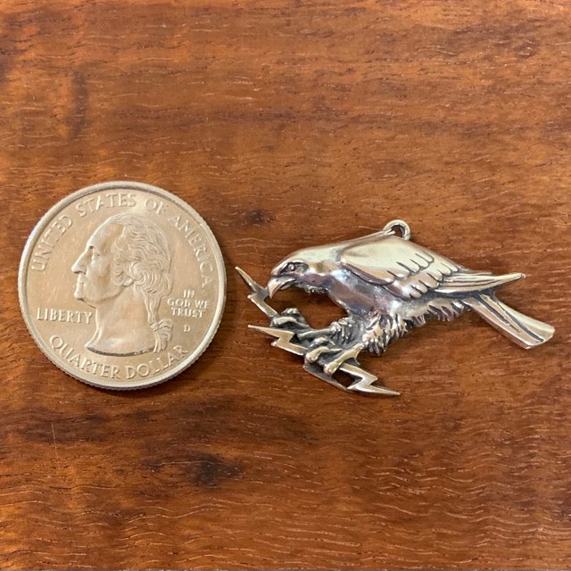 Eagle With Lightning - CharmWorks