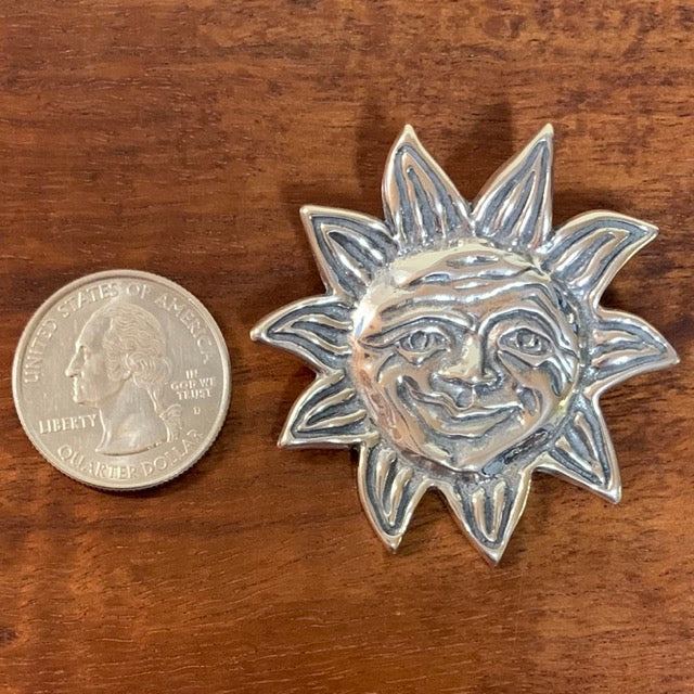 Sun Face Pendant - CharmWorks