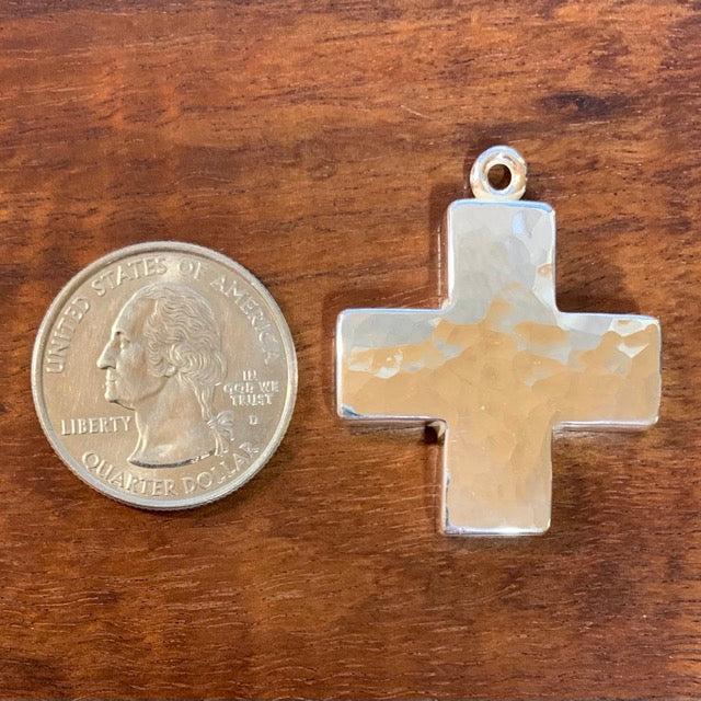 Large Greek Cross Pendant - CharmWorks