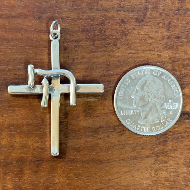 Chai Cross Pendant - CharmWorks
