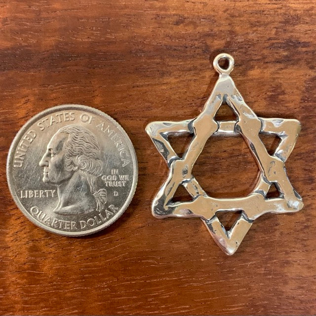 Hammered Star Pendant - CharmWorks