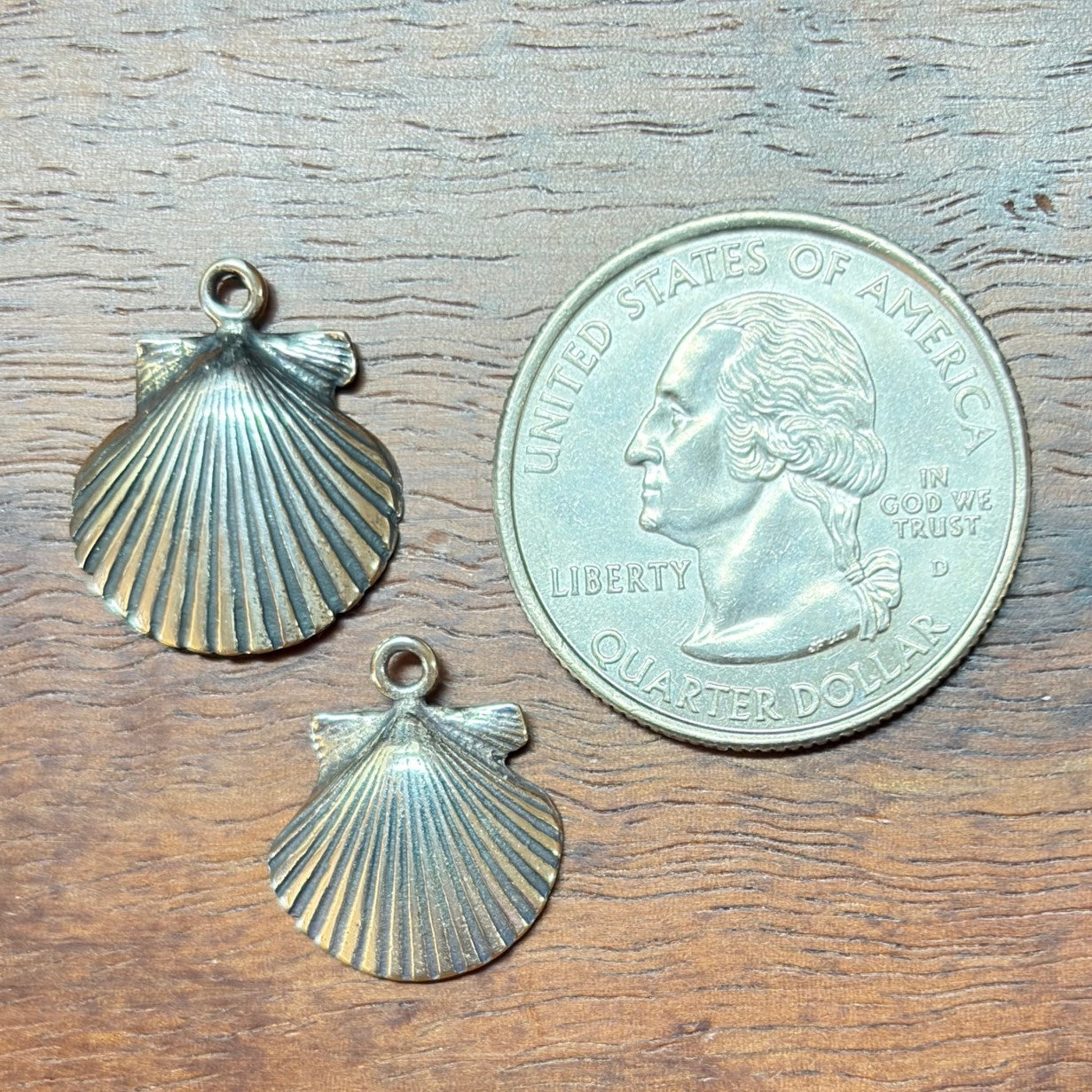 Scallop Shell Charm
