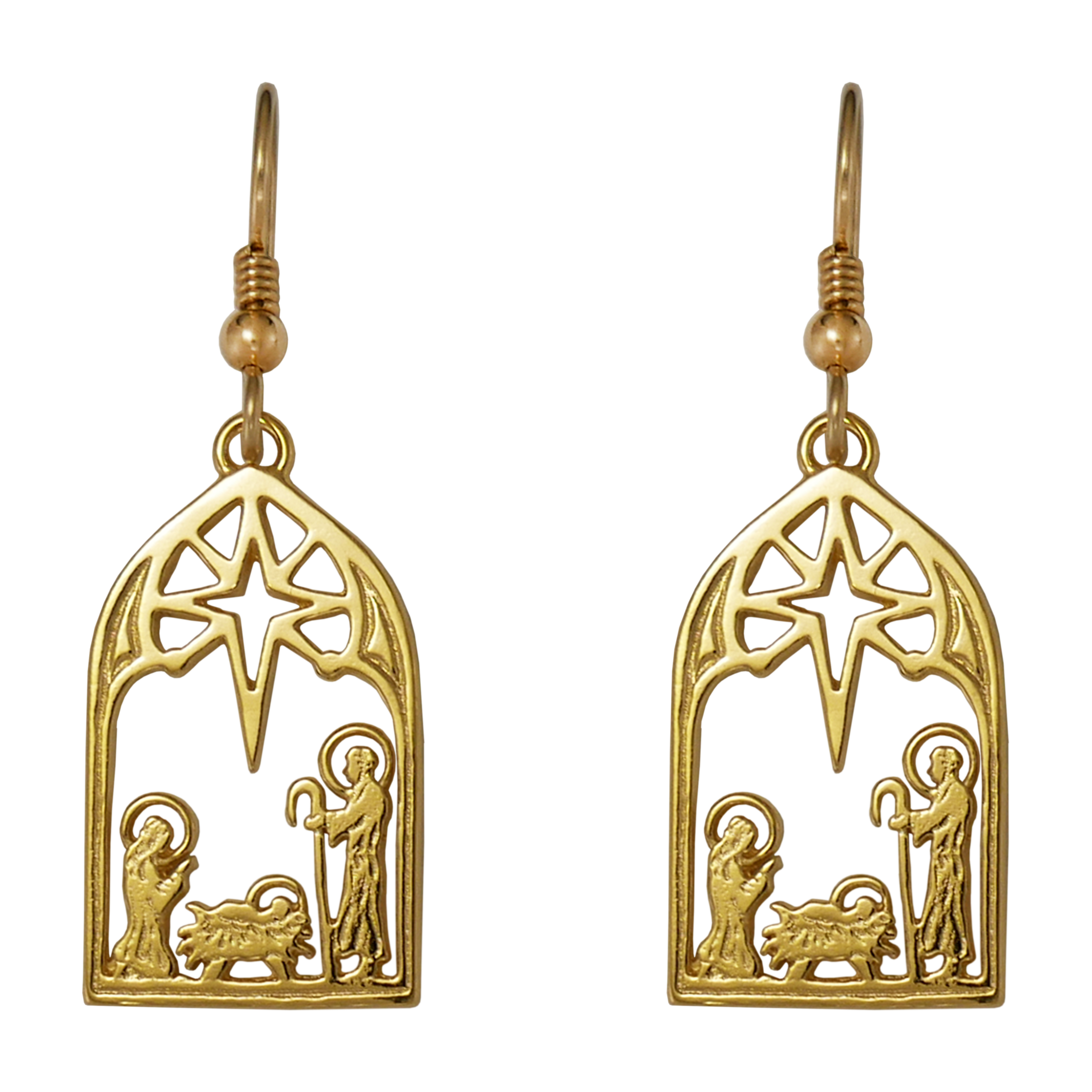 Nativity Scene Earrings - Charmworks