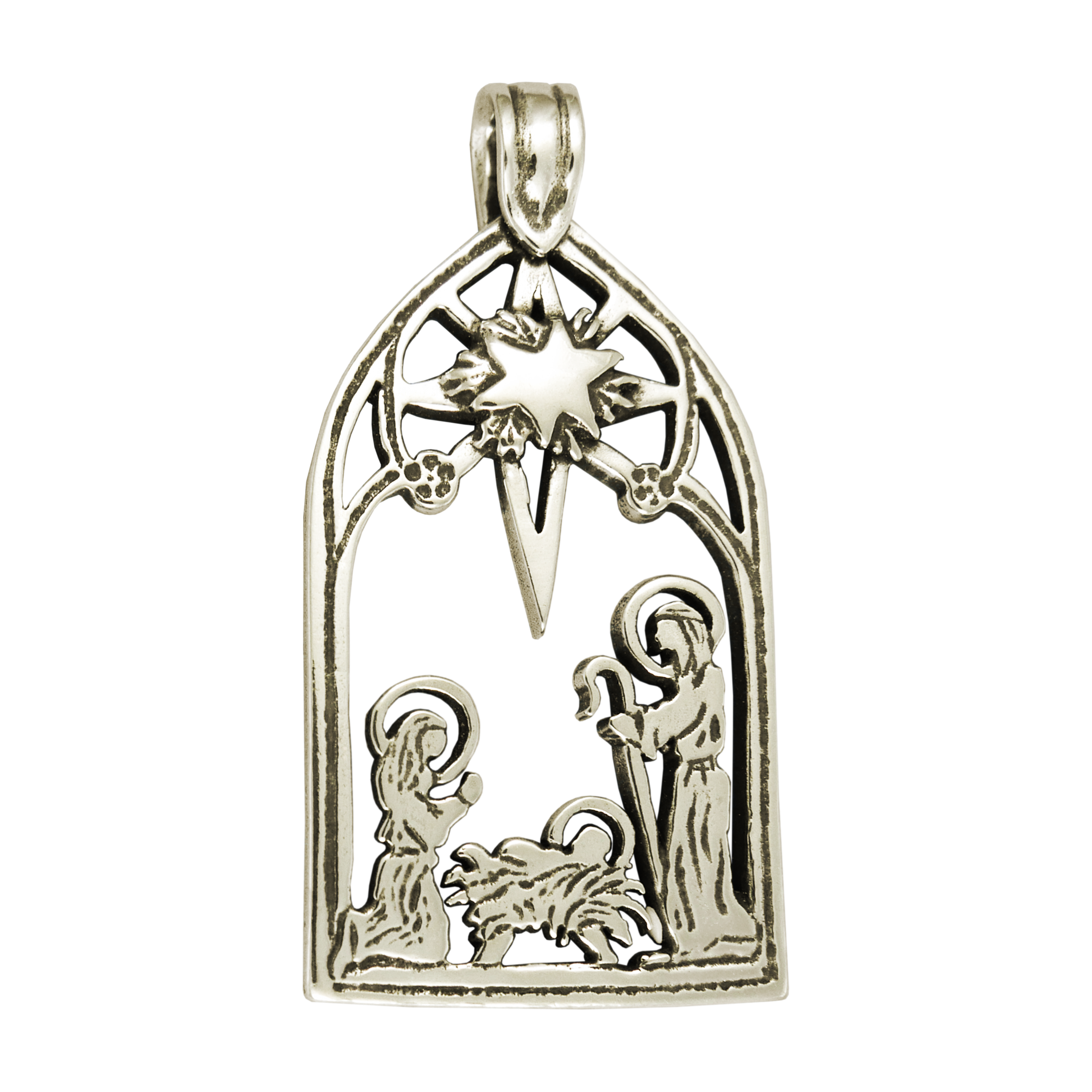 Nativity Scene Pendant - Charmworks