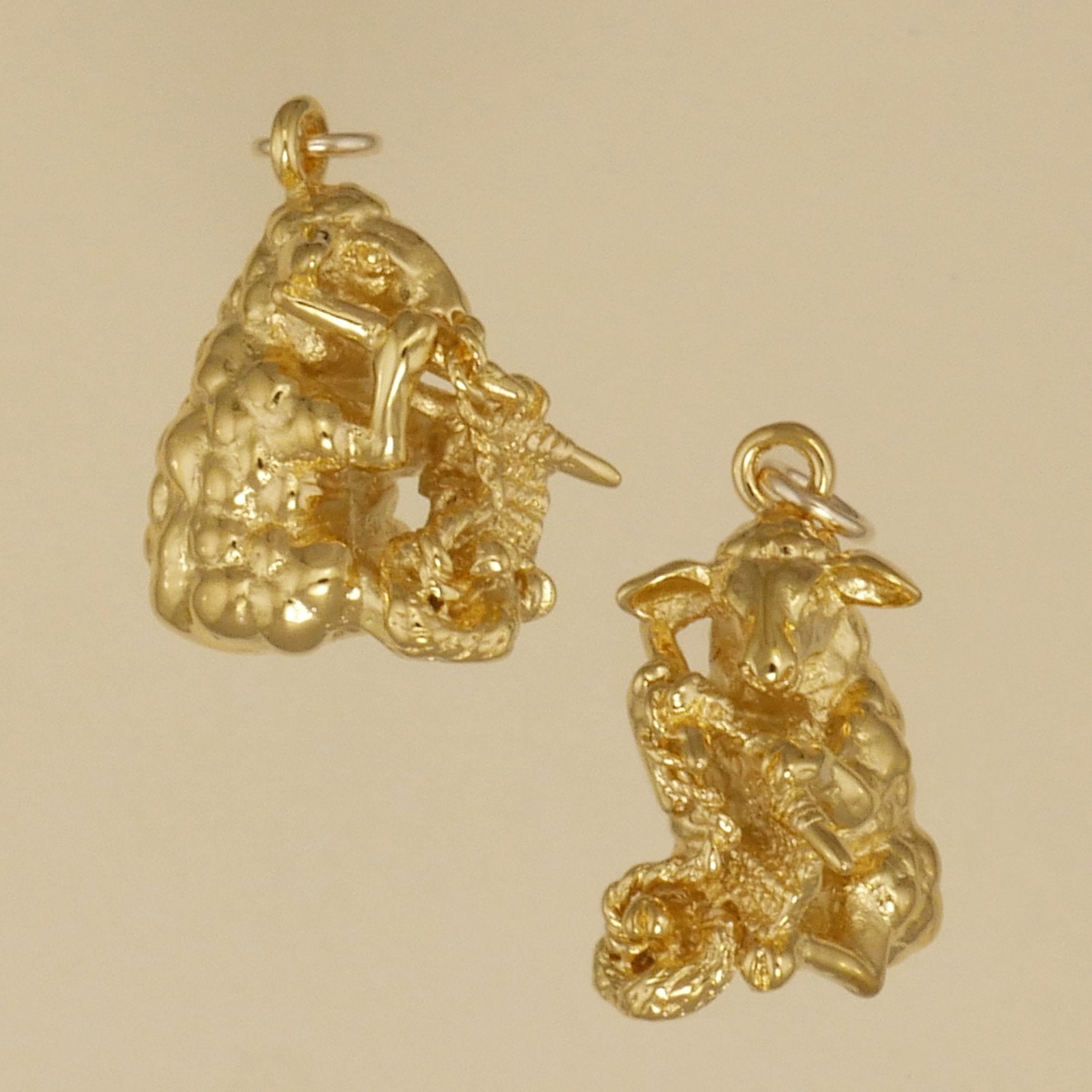 Knitting Sheep Charm - Charmworks