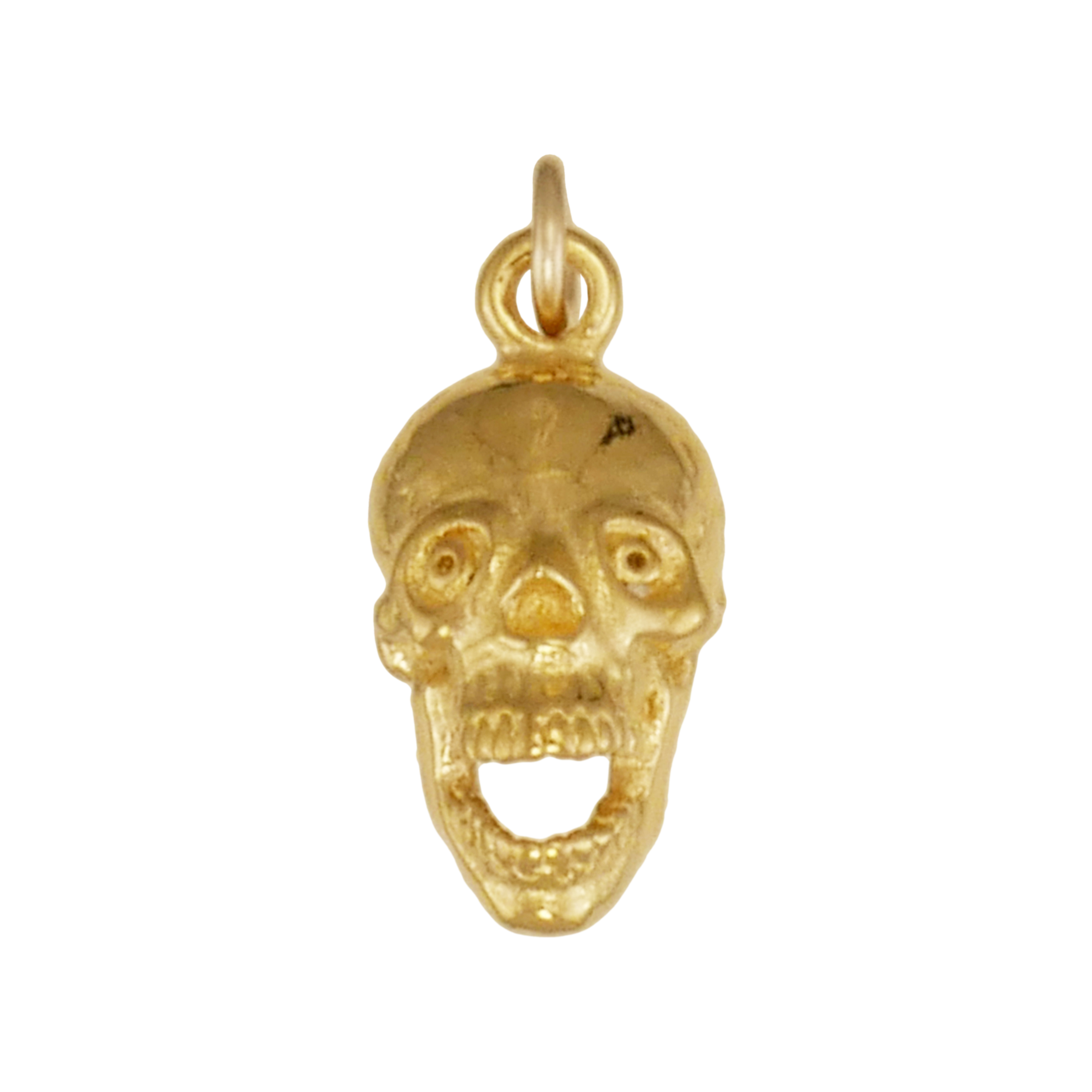 Screaming Skull Charm - Charmworks