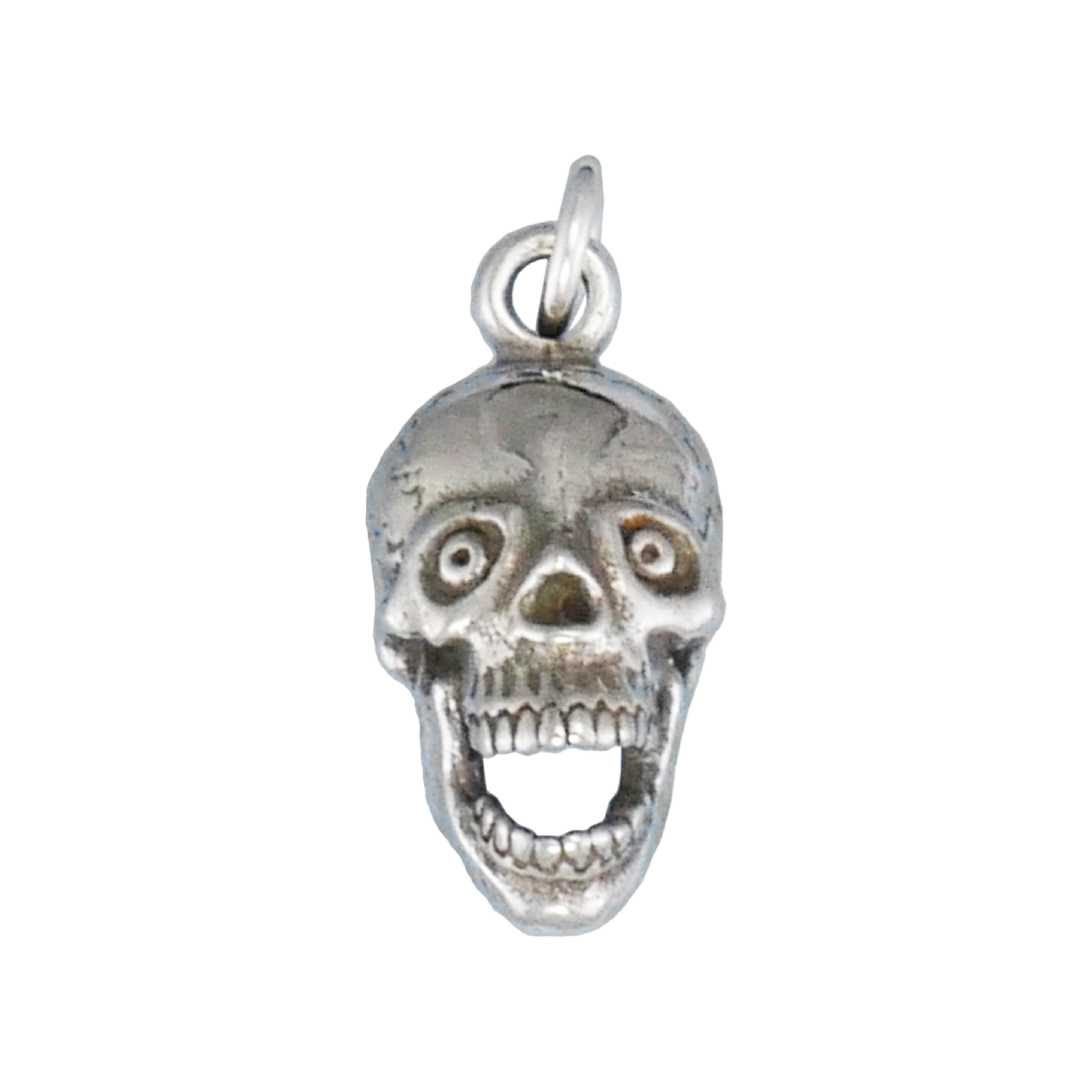 Screaming Skull Charm - Charmworks