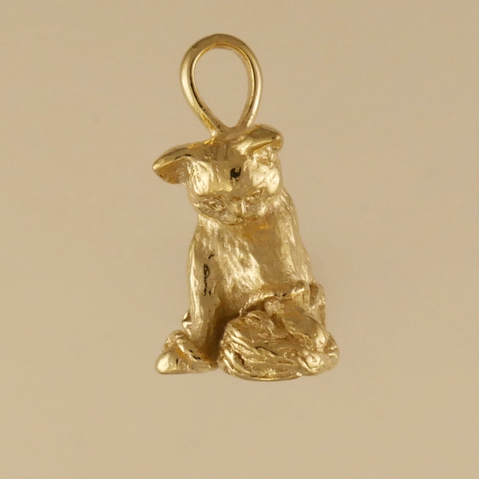 Kitten Playing With Yarn Pendant - Charmworks