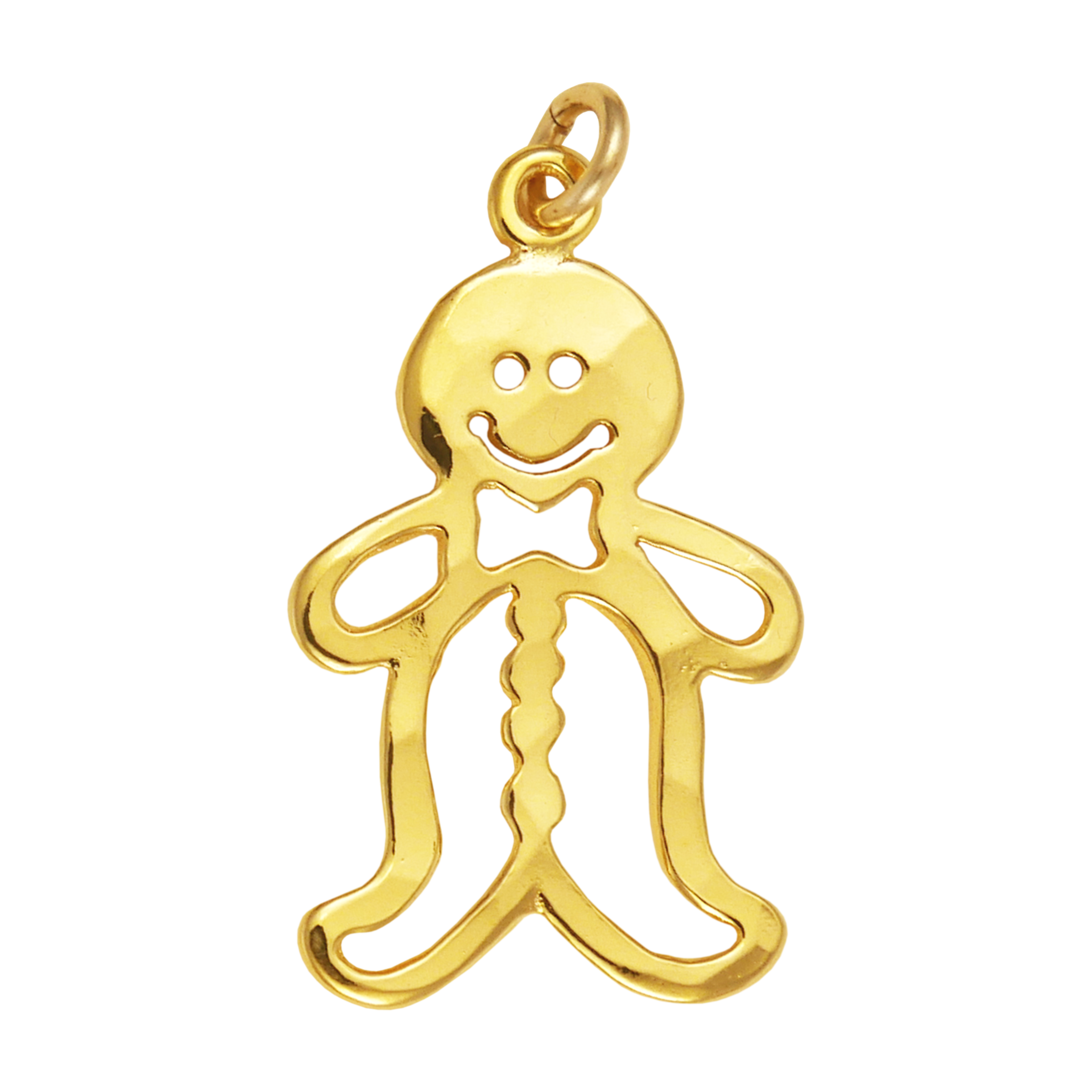 Gingerbread Man Charm - Charmworks