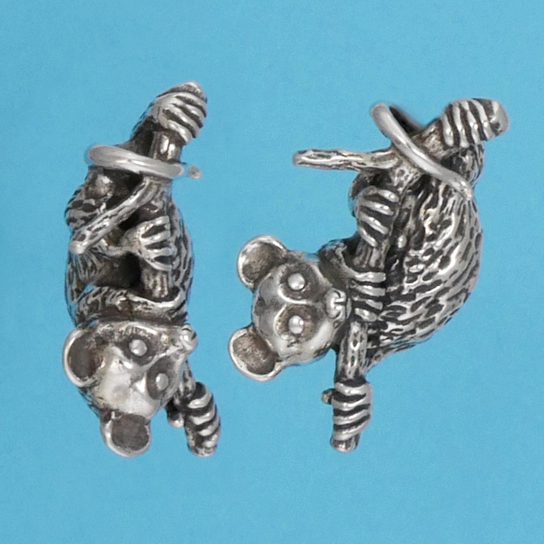 Opossum On A Branch Pendant - Charmworks