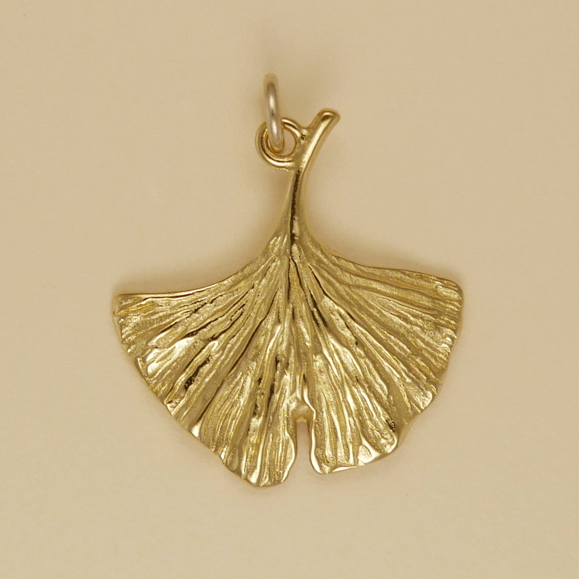 Ginkgo Leaf Pendant - Charmworks