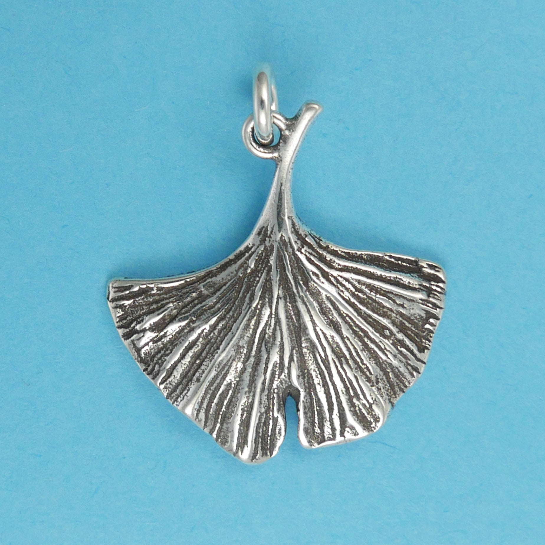 Ginkgo Leaf Pendant - Charmworks