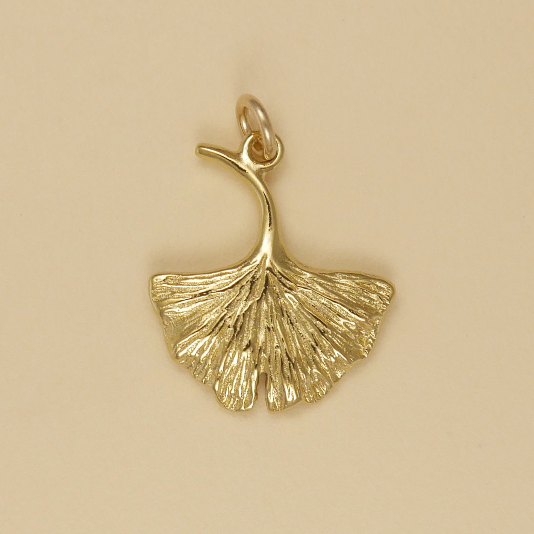 Ginkgo Leaf Charm - Charmworks