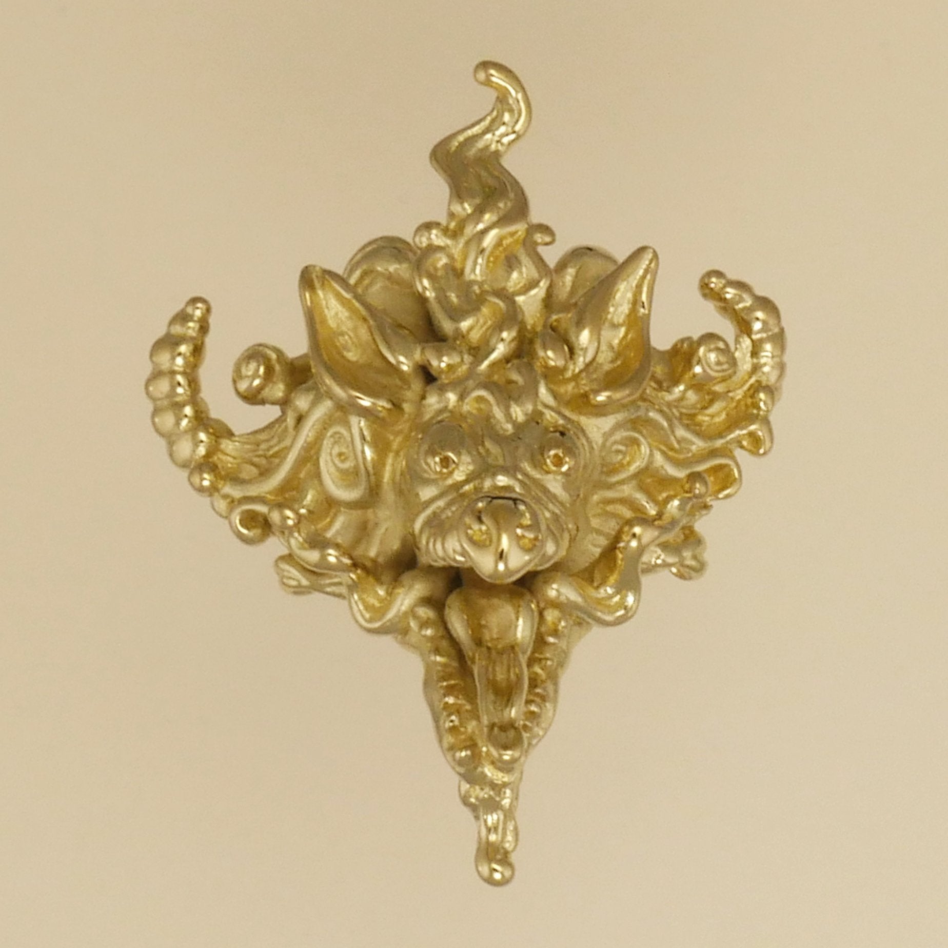 Chinese Dragon Head Pendant - Charmworks