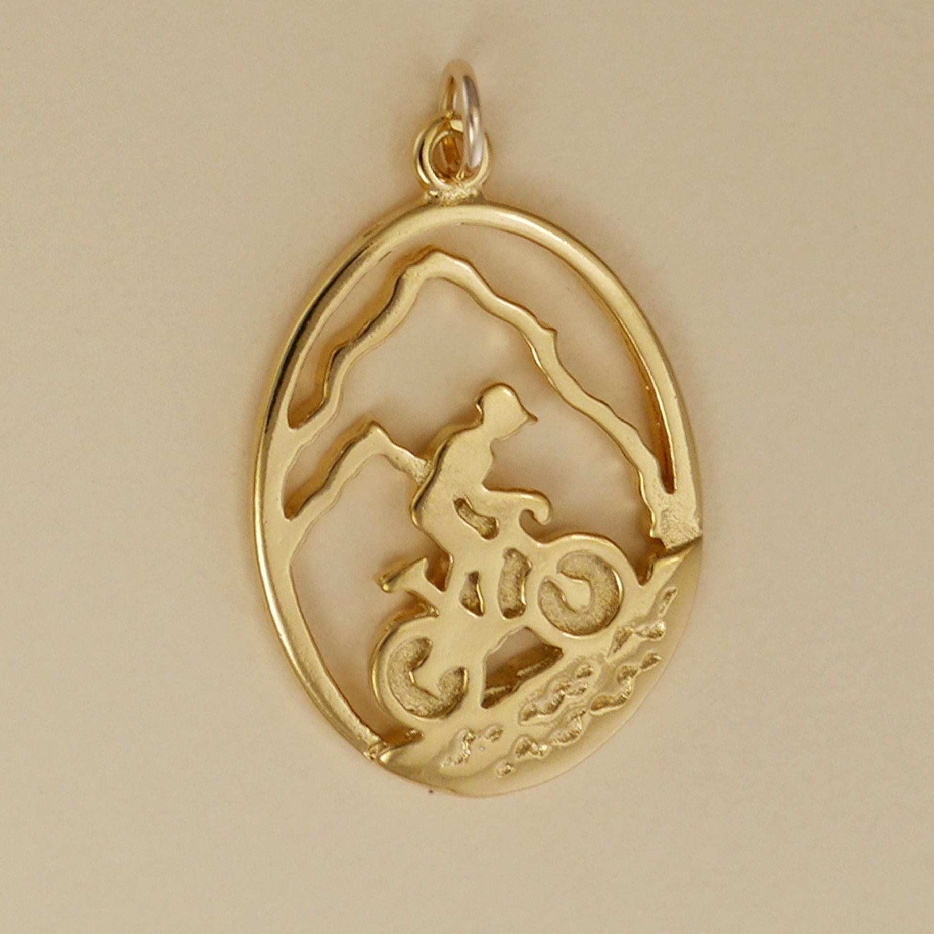 Mountain Biker Charm - Charmworks