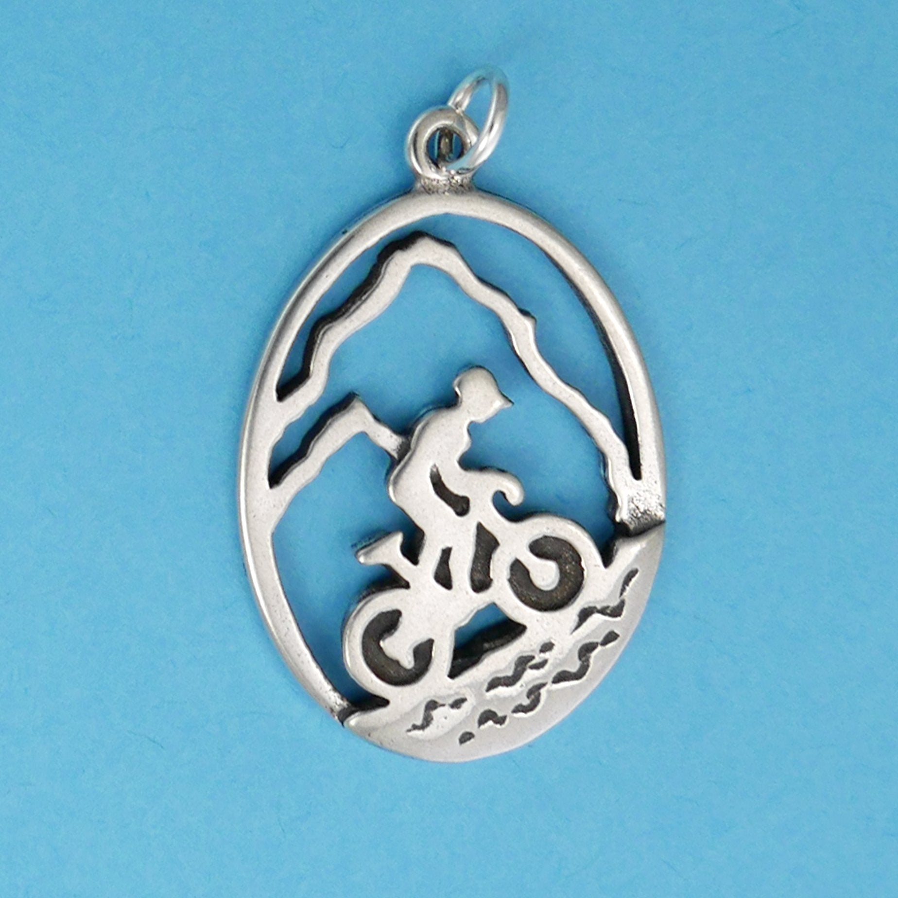 Mountain Biker Charm - Charmworks