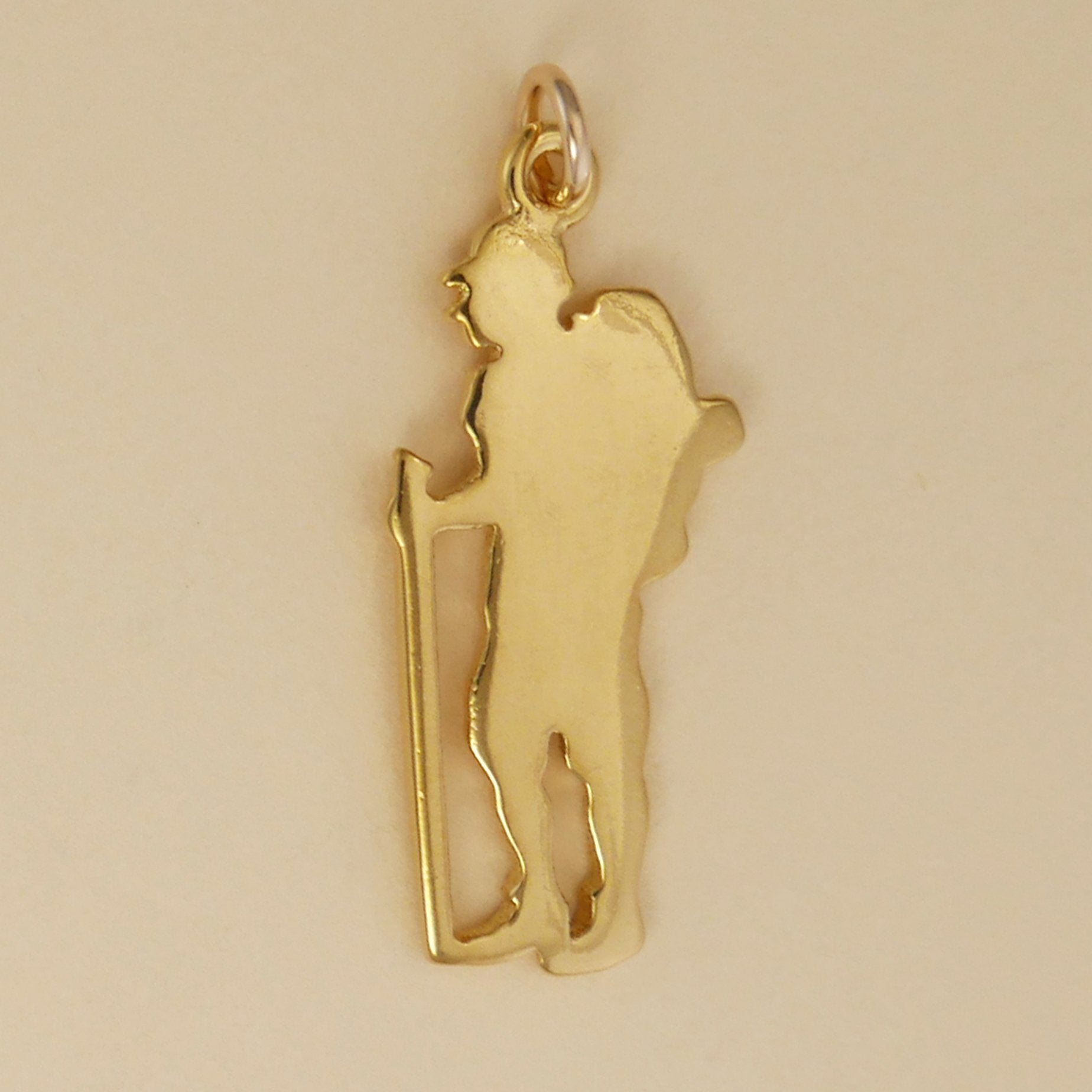 Hiking Backpacker Charm - Charmworks