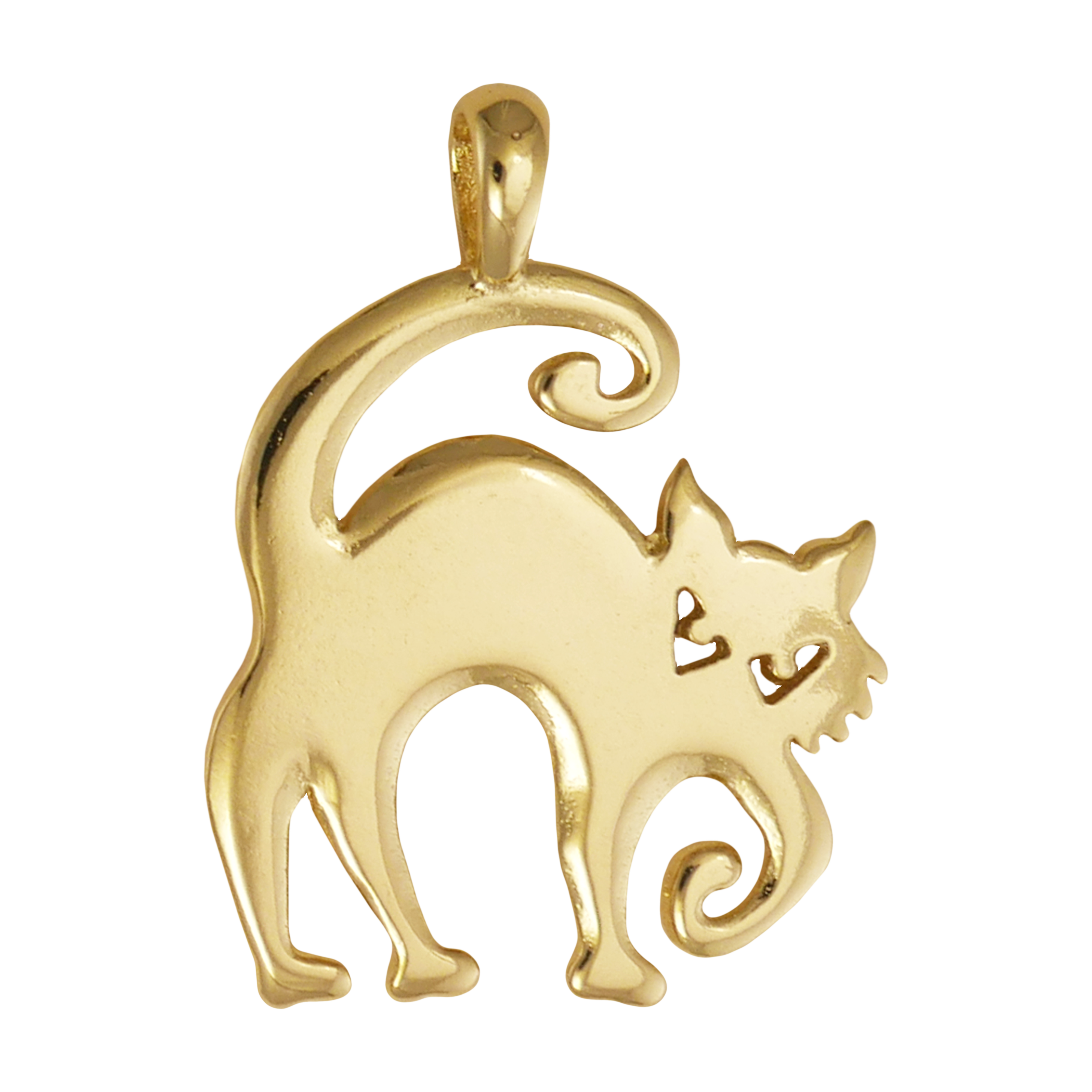 Halloween Cat Pendant - Charmworks