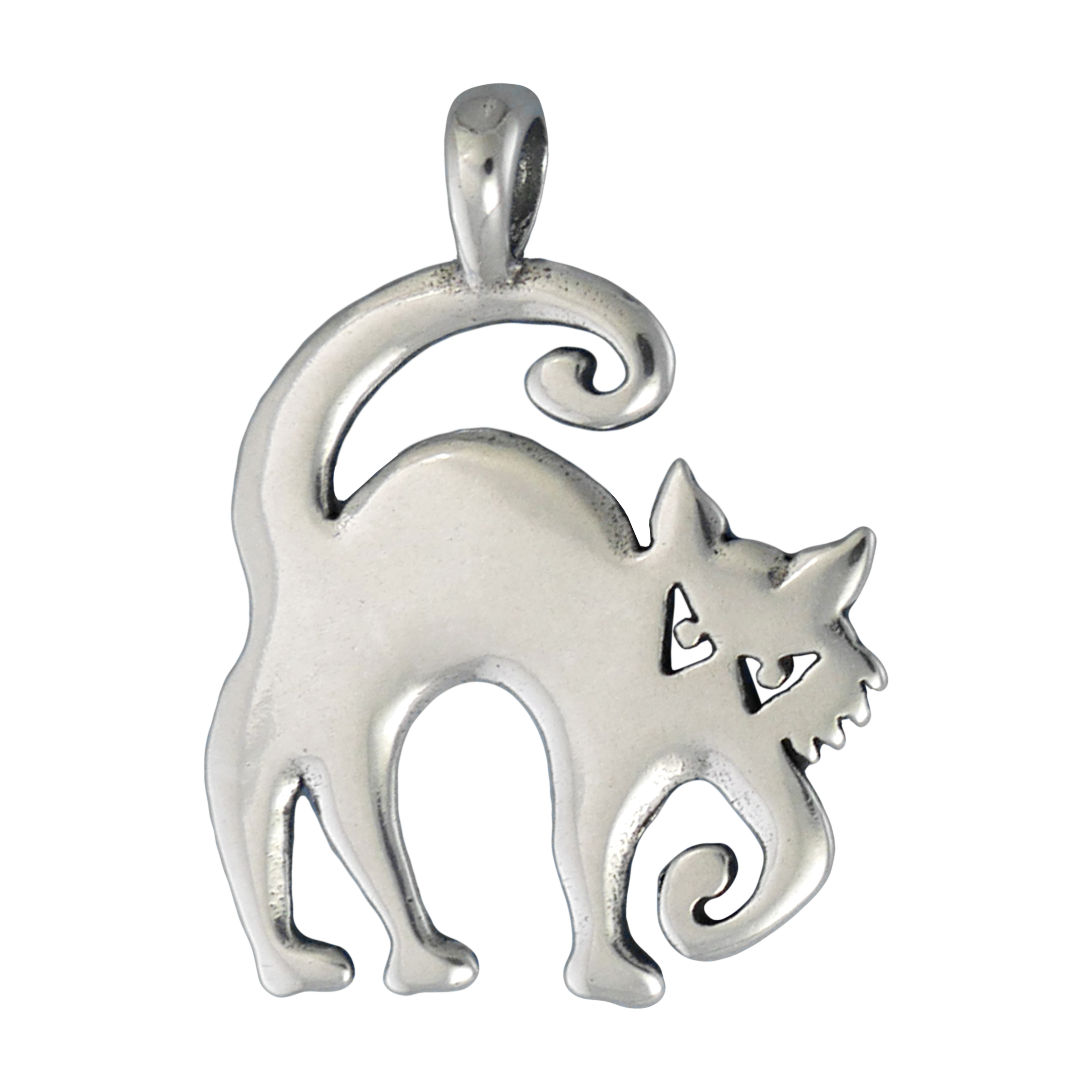 Halloween Cat Pendant - Charmworks