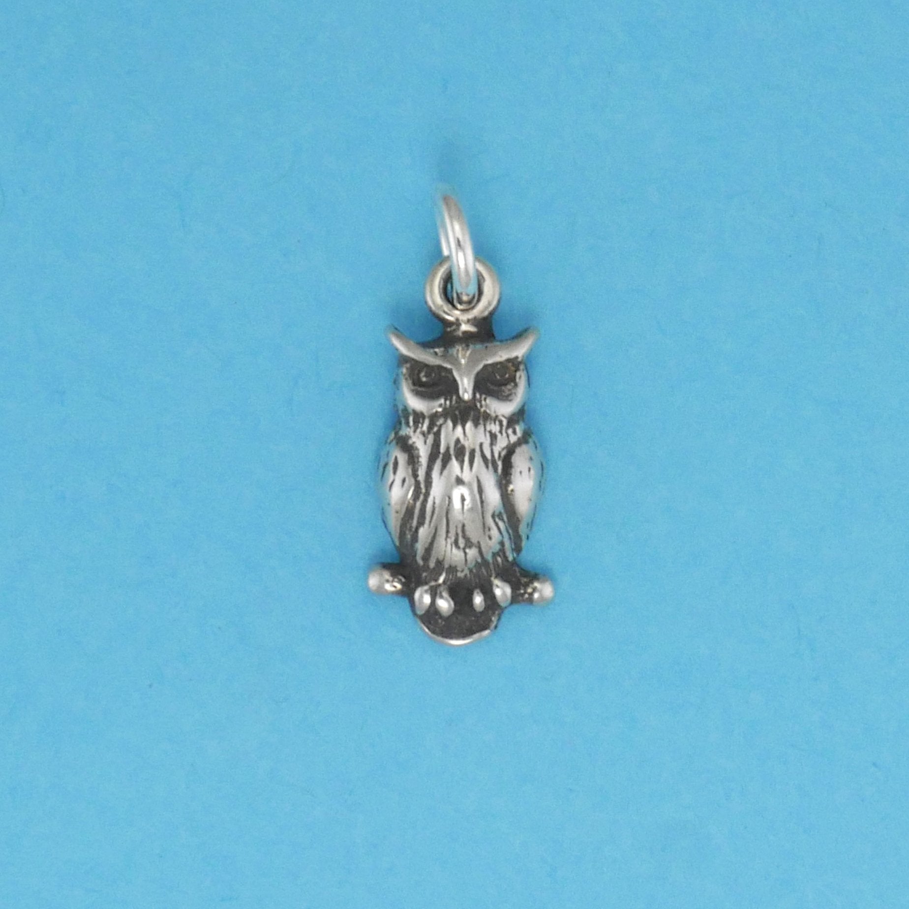 Great Horned Owl Charm - Charmworks