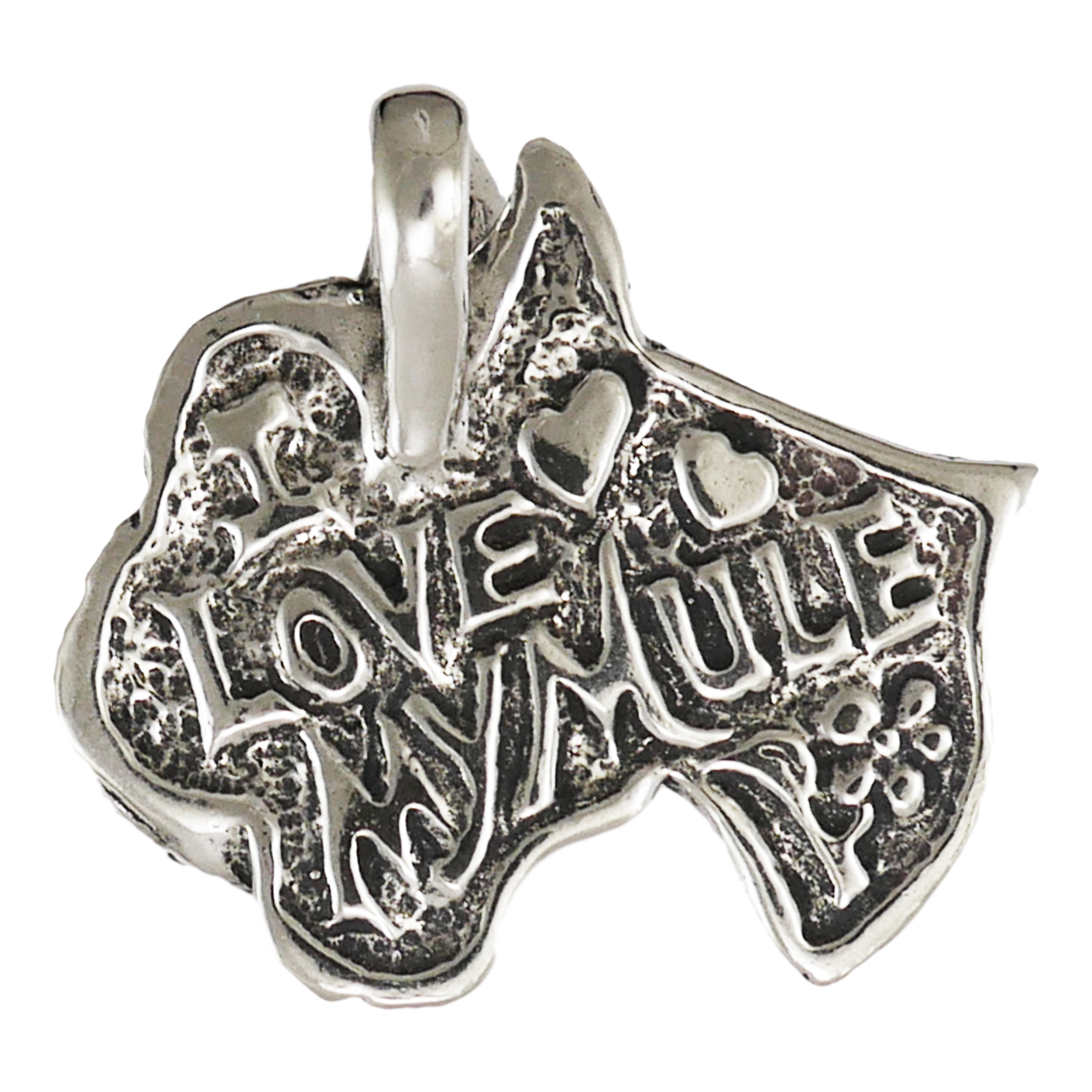 Girl With Mule Pendant - Charmworks