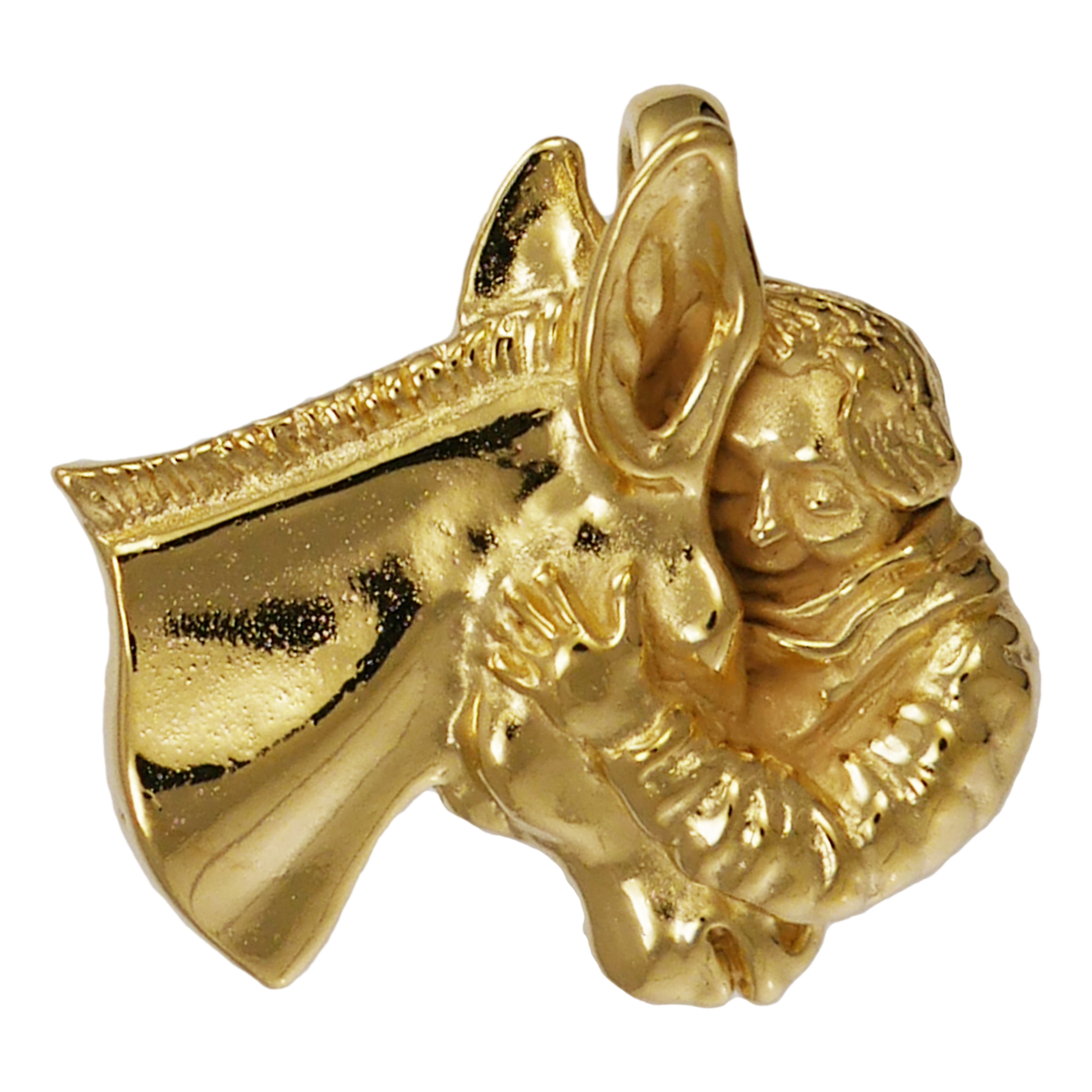 Girl With Mule Pendant - Charmworks