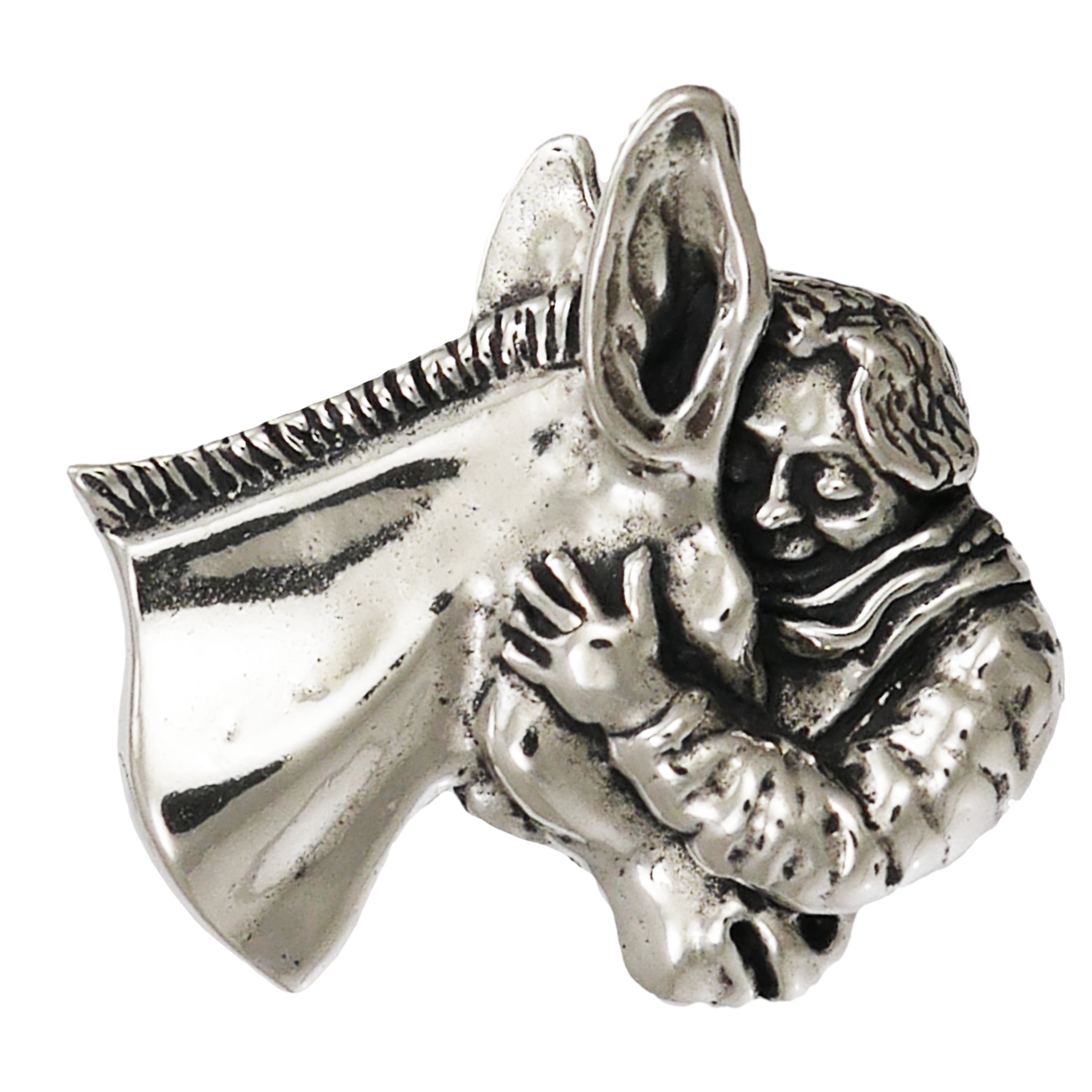 Girl With Mule Pendant - Charmworks