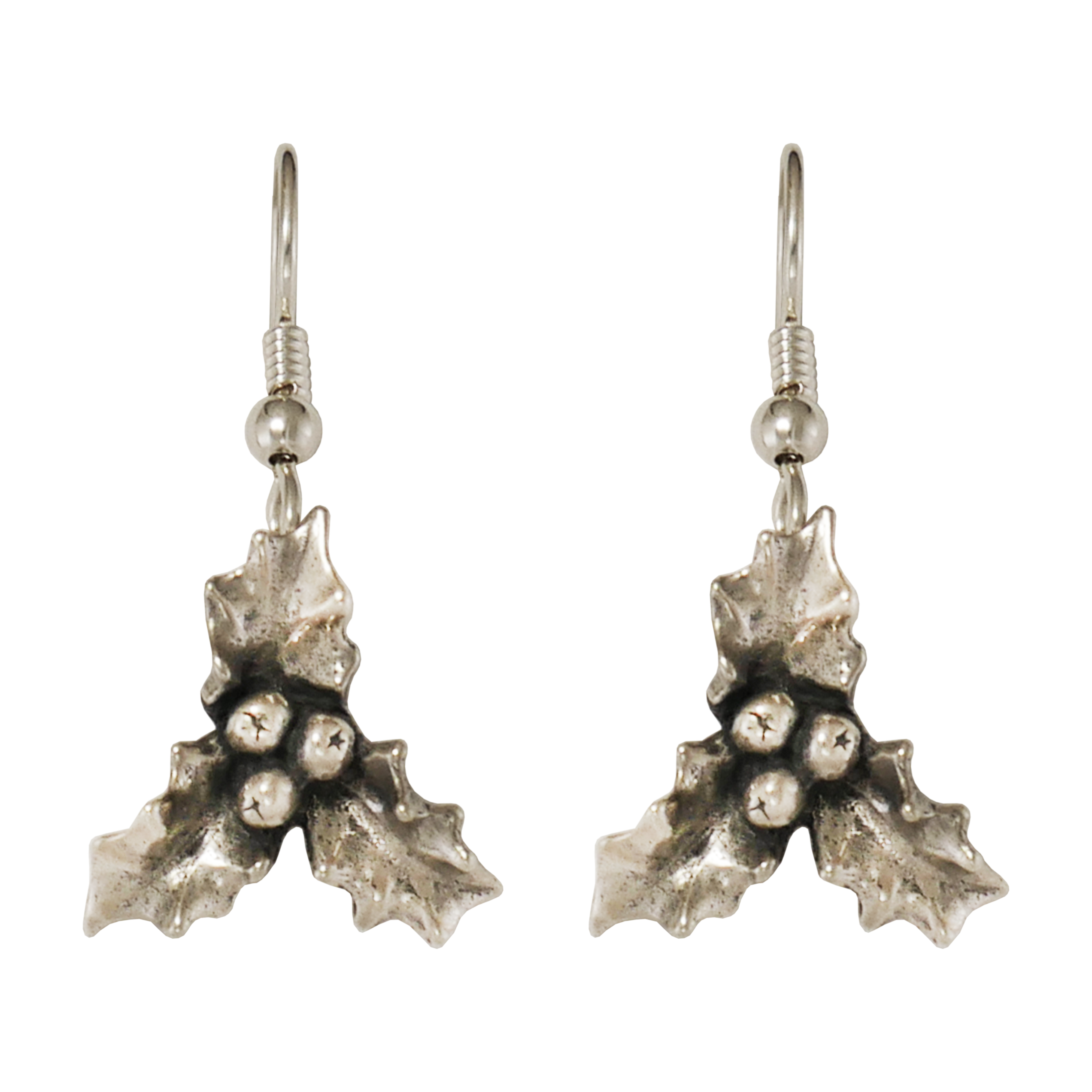Small Holly Earrings - Charmworks