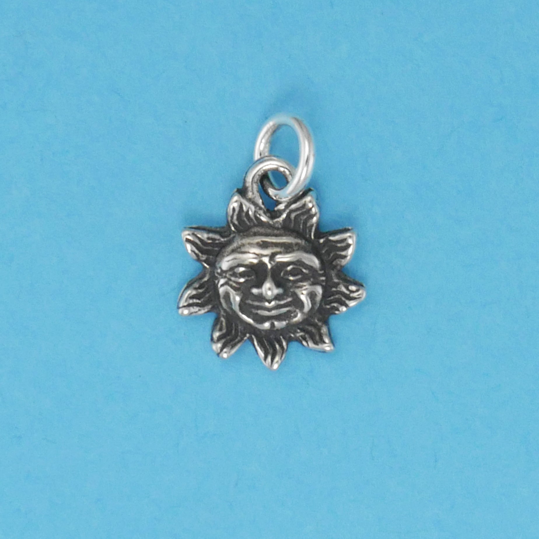 Sun Face Charm - Charmworks