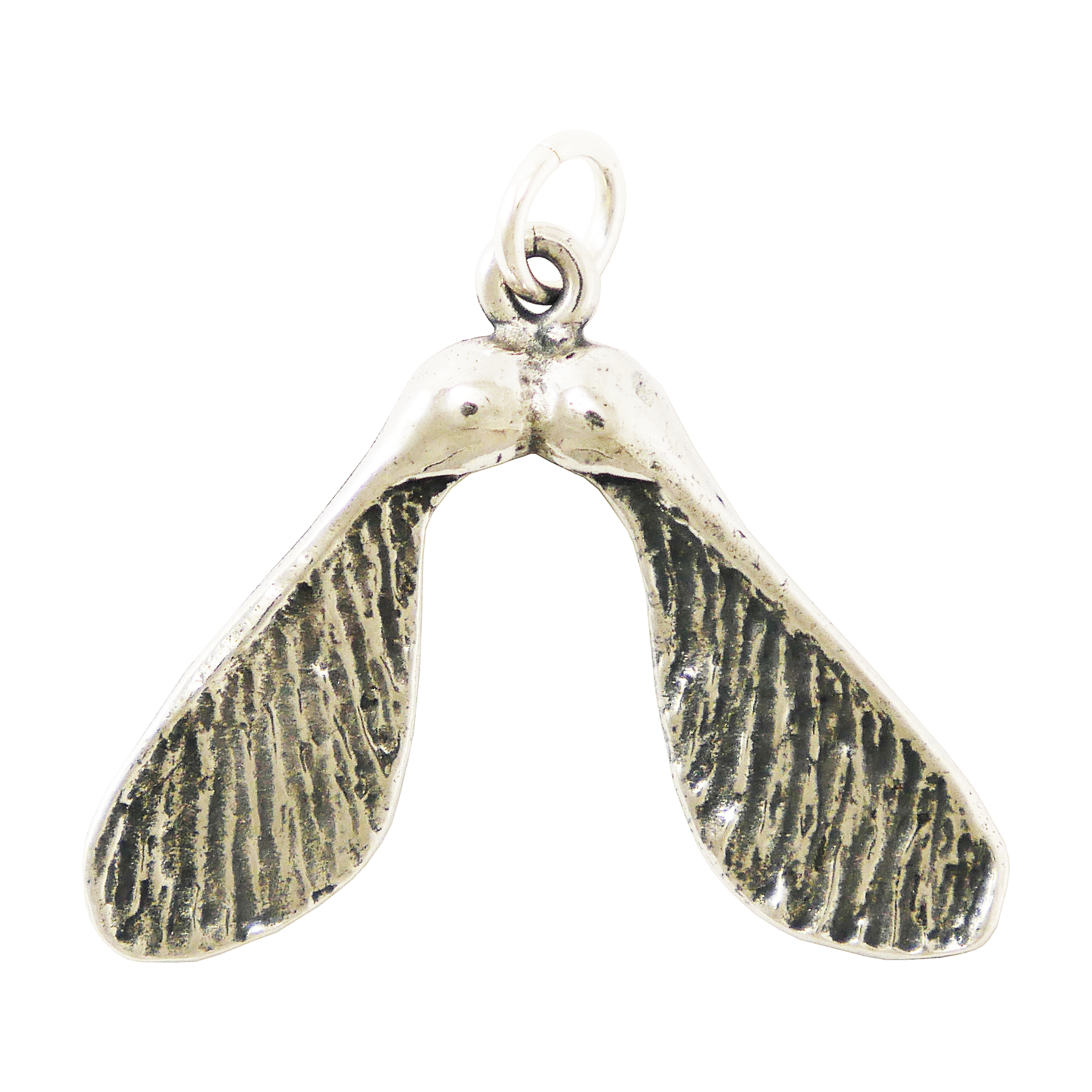 Double Maple Seed Charm - Charmworks