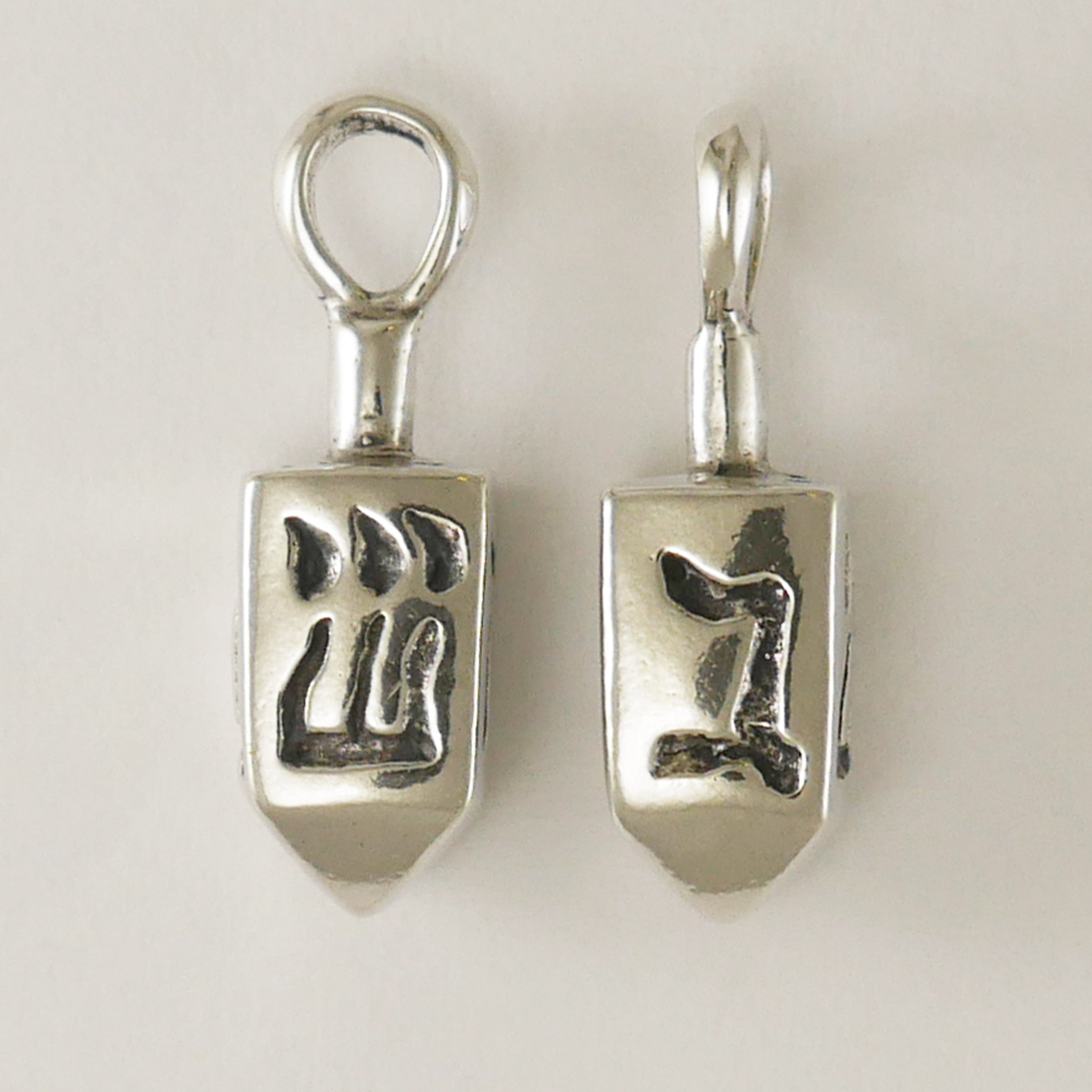 Dreidel Pendant Sterling Silver - Charmworks