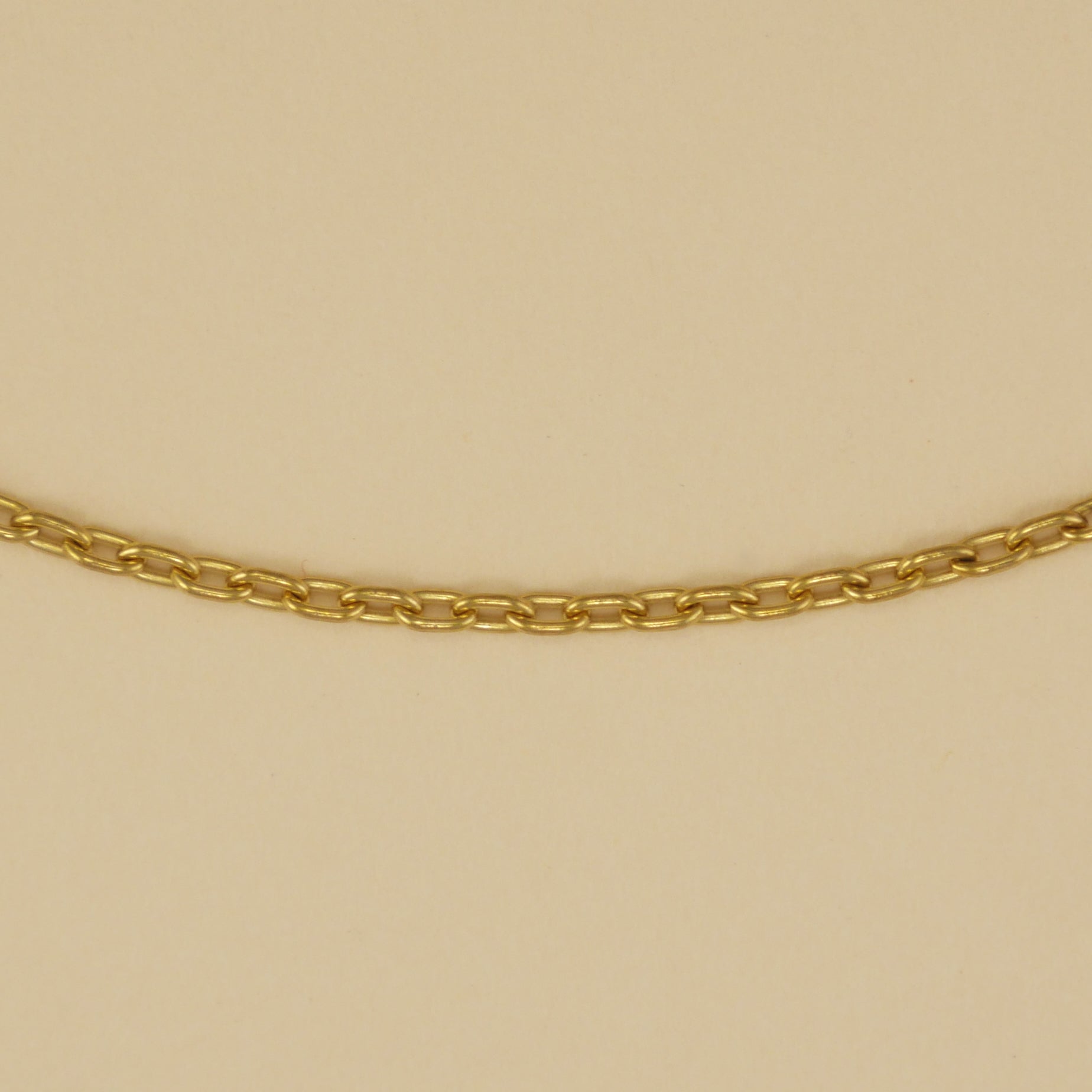 Light Drawn Flat Cable Chain - Charmworks