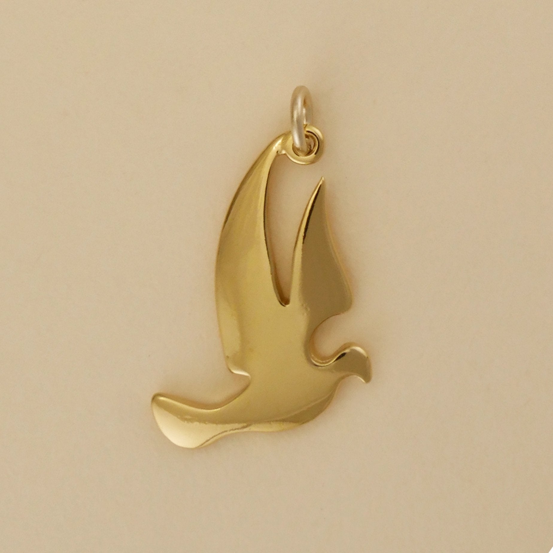 Landing Dove Charm - Charmworks