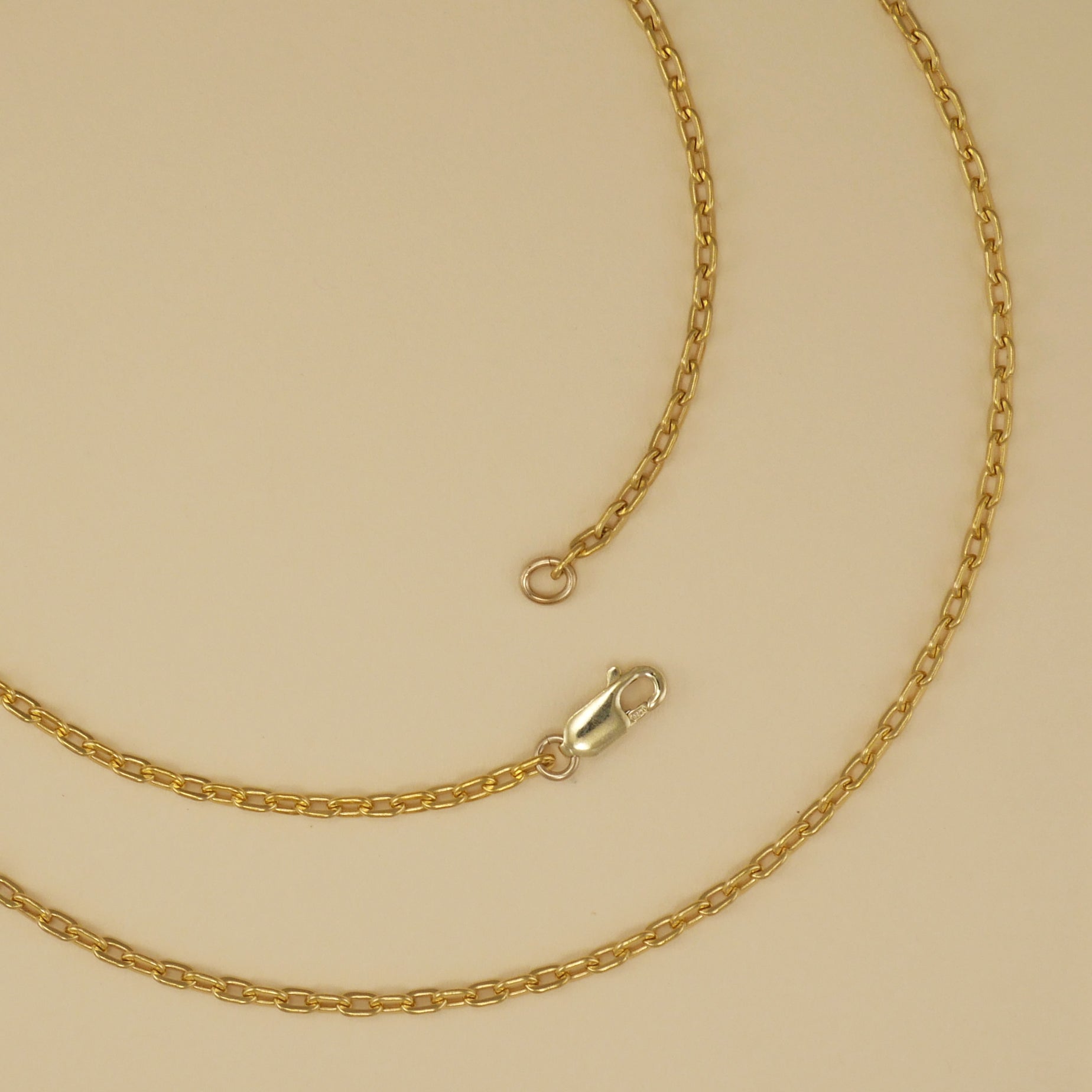 Medium Drawn Flat Cable Chain - Charmworks