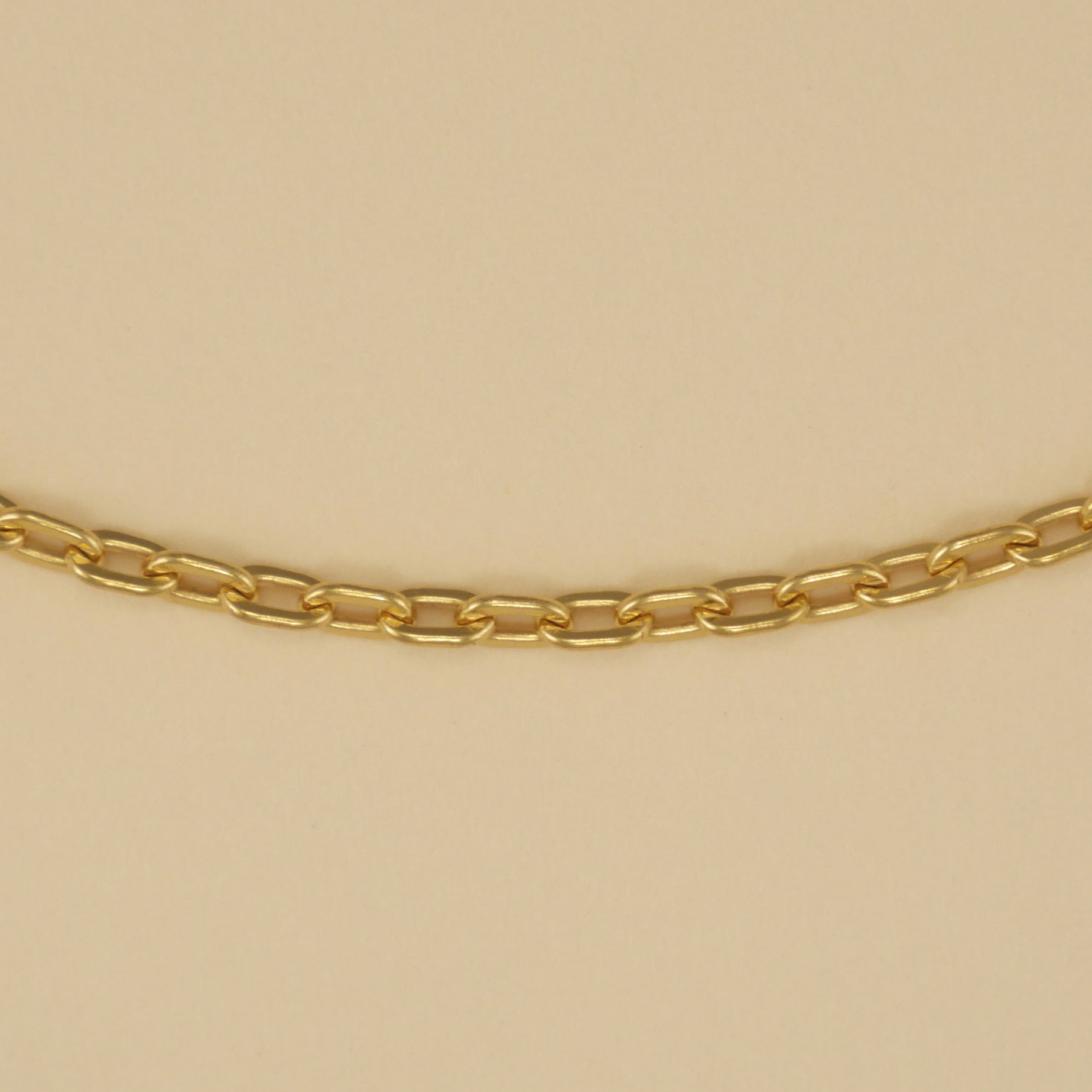 Medium Drawn Flat Cable Chain - Charmworks