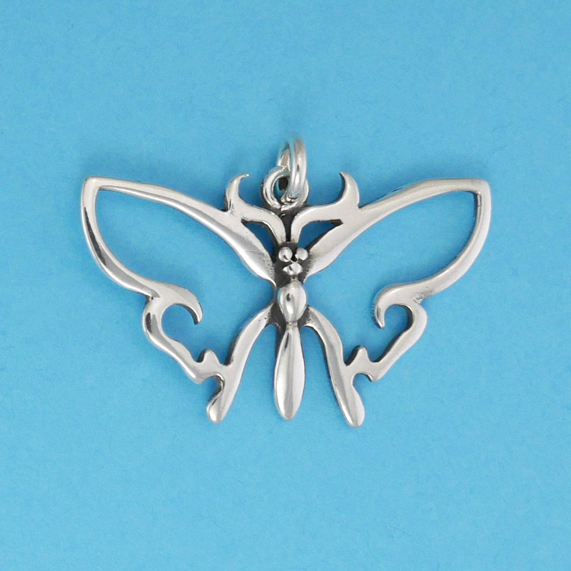 Simple Butterfly Pendant - Charmworks