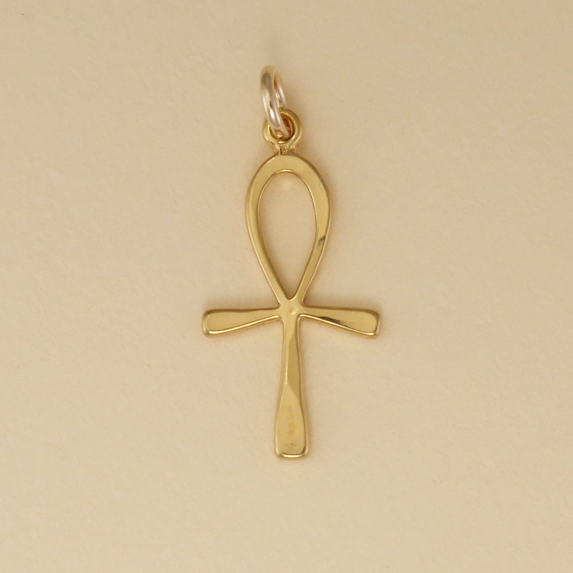 Hammer Faced Ankh Charm - Charmworks