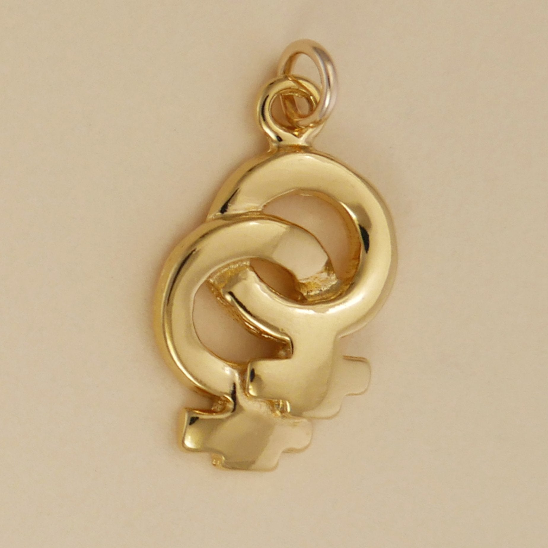 Linked Female Symbol Charm - Charmworks