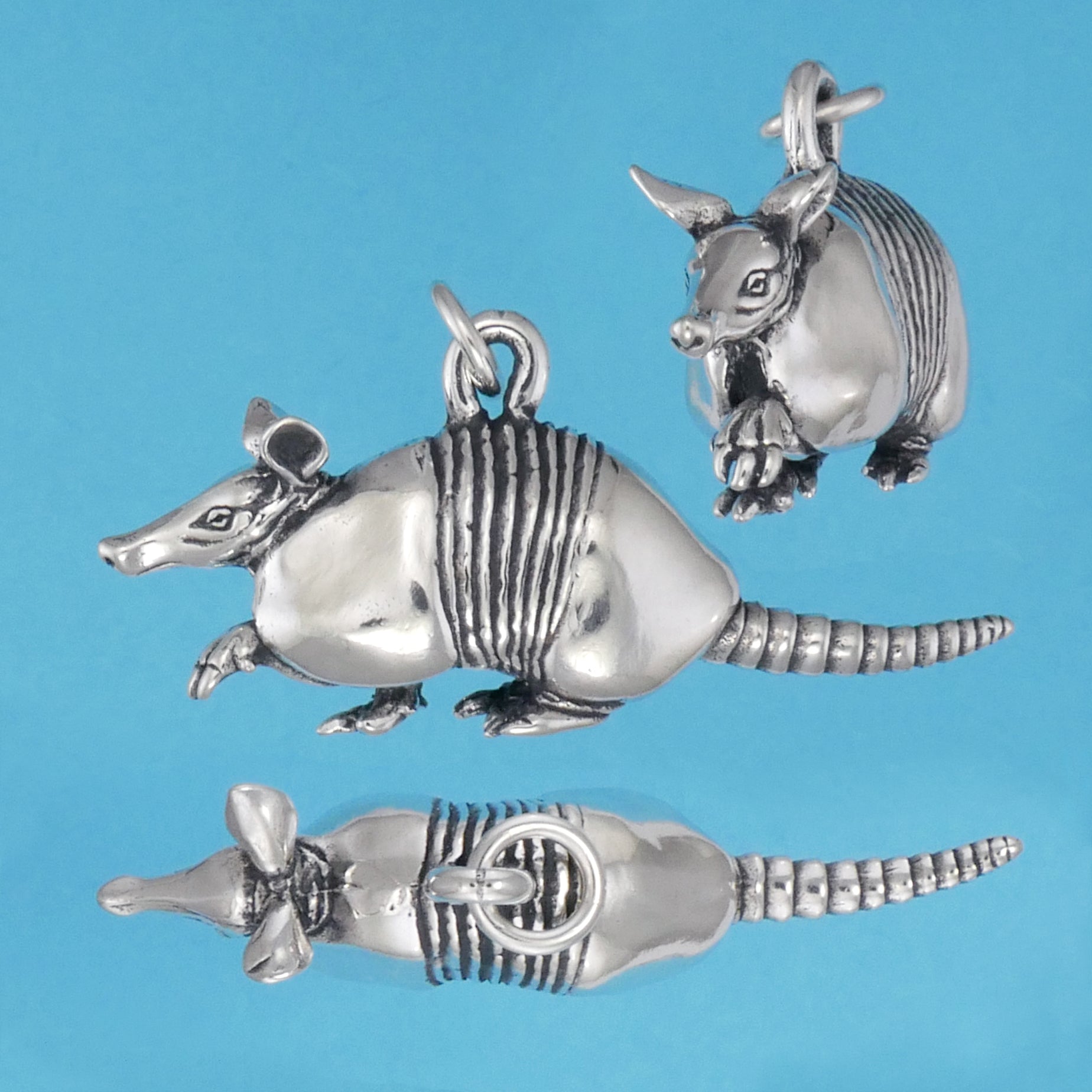 Armadillo Pendant - Charmworks
