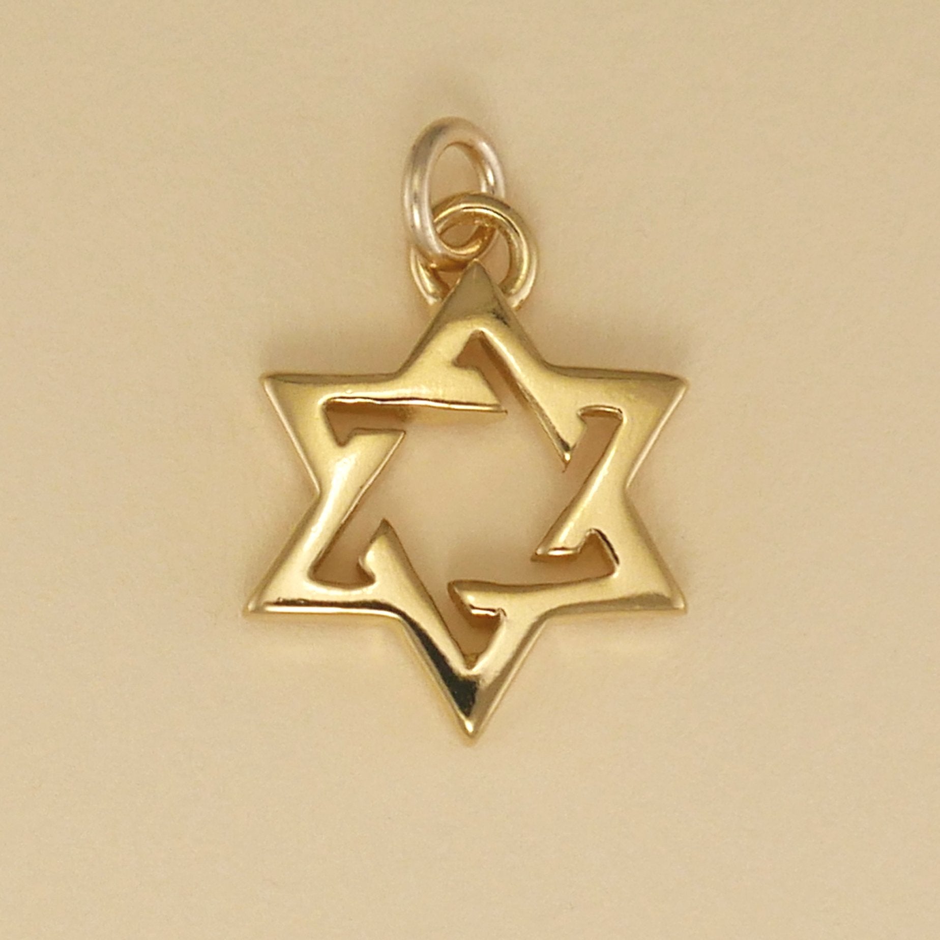 Open Six Point Star Charm - Charmworks