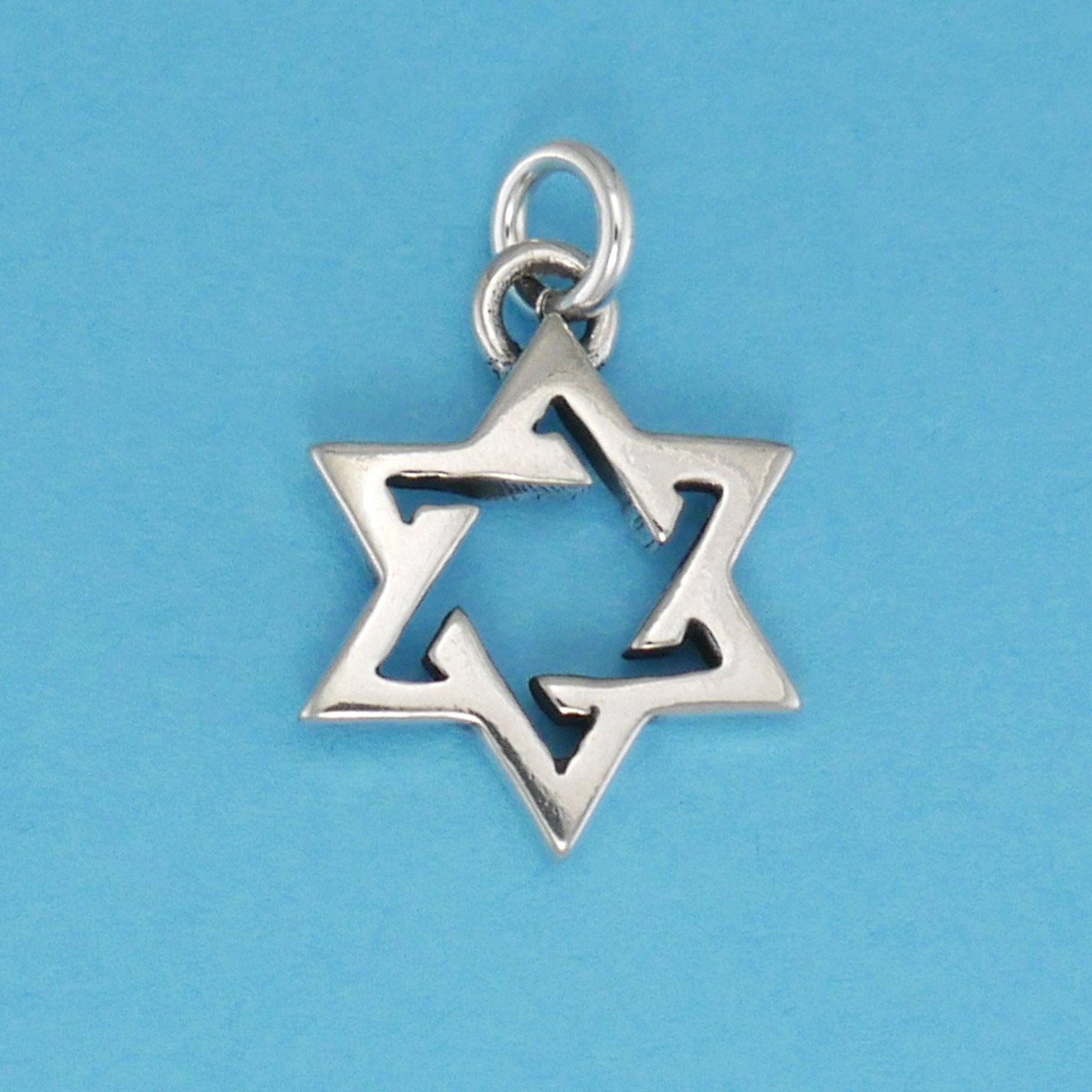 Open Six Point Star Charm - Charmworks