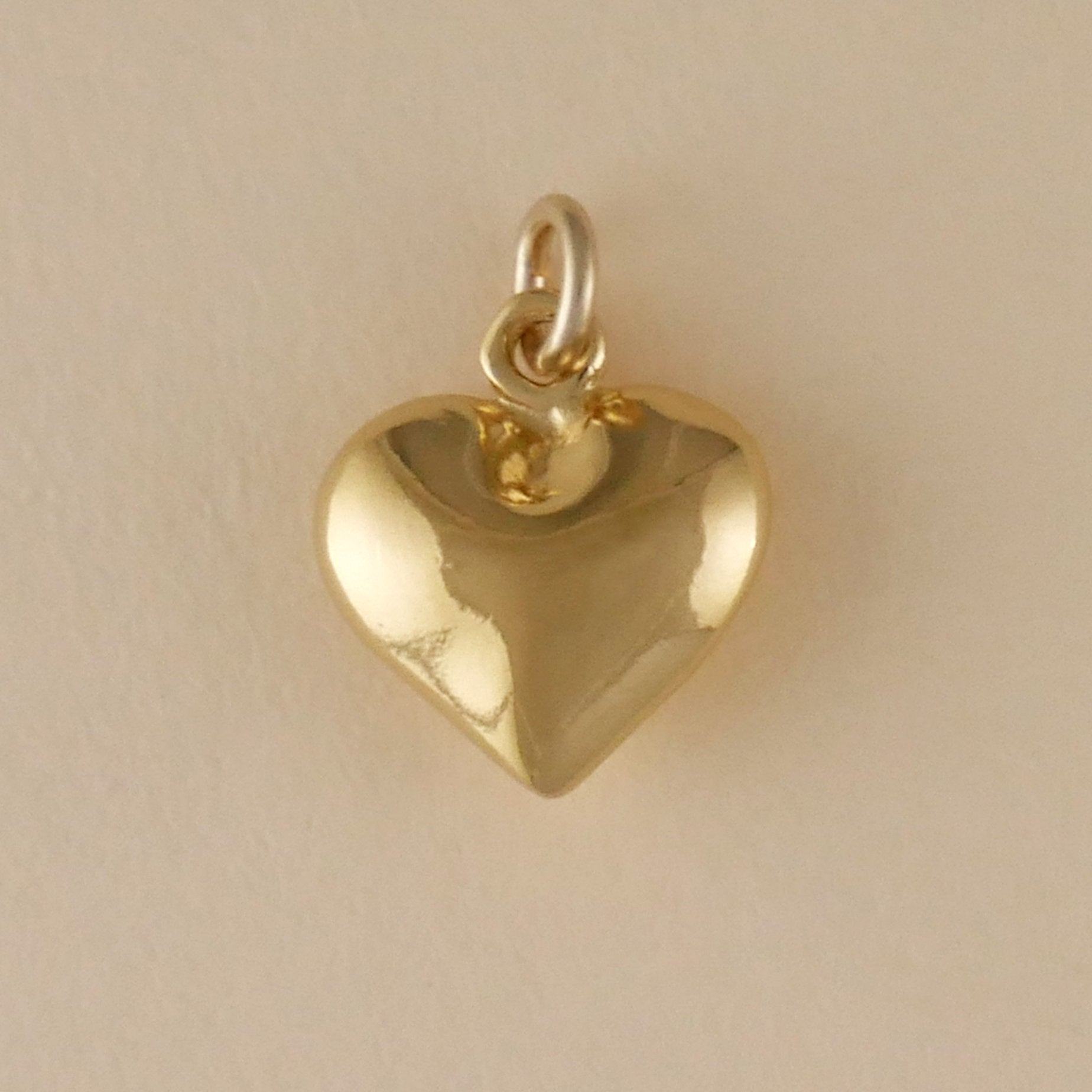 Puffed Heart Charm - Charmworks