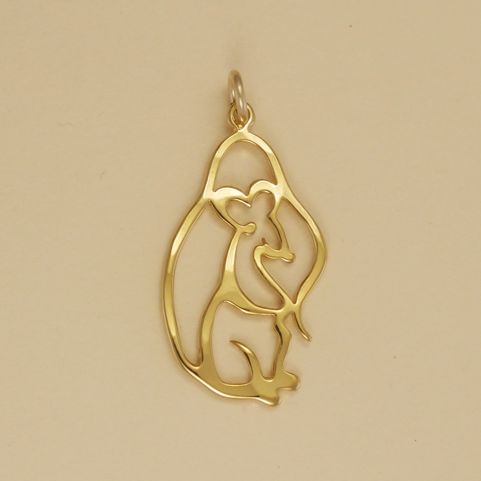 Mouse Sitting Up Charm - Charmworks