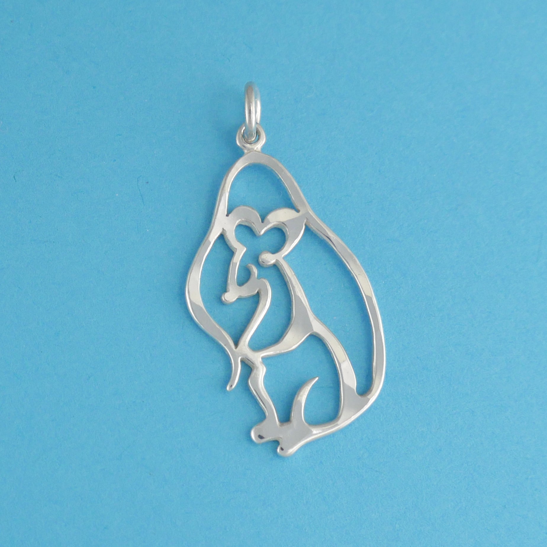 Mouse Sitting Up Charm - Charmworks