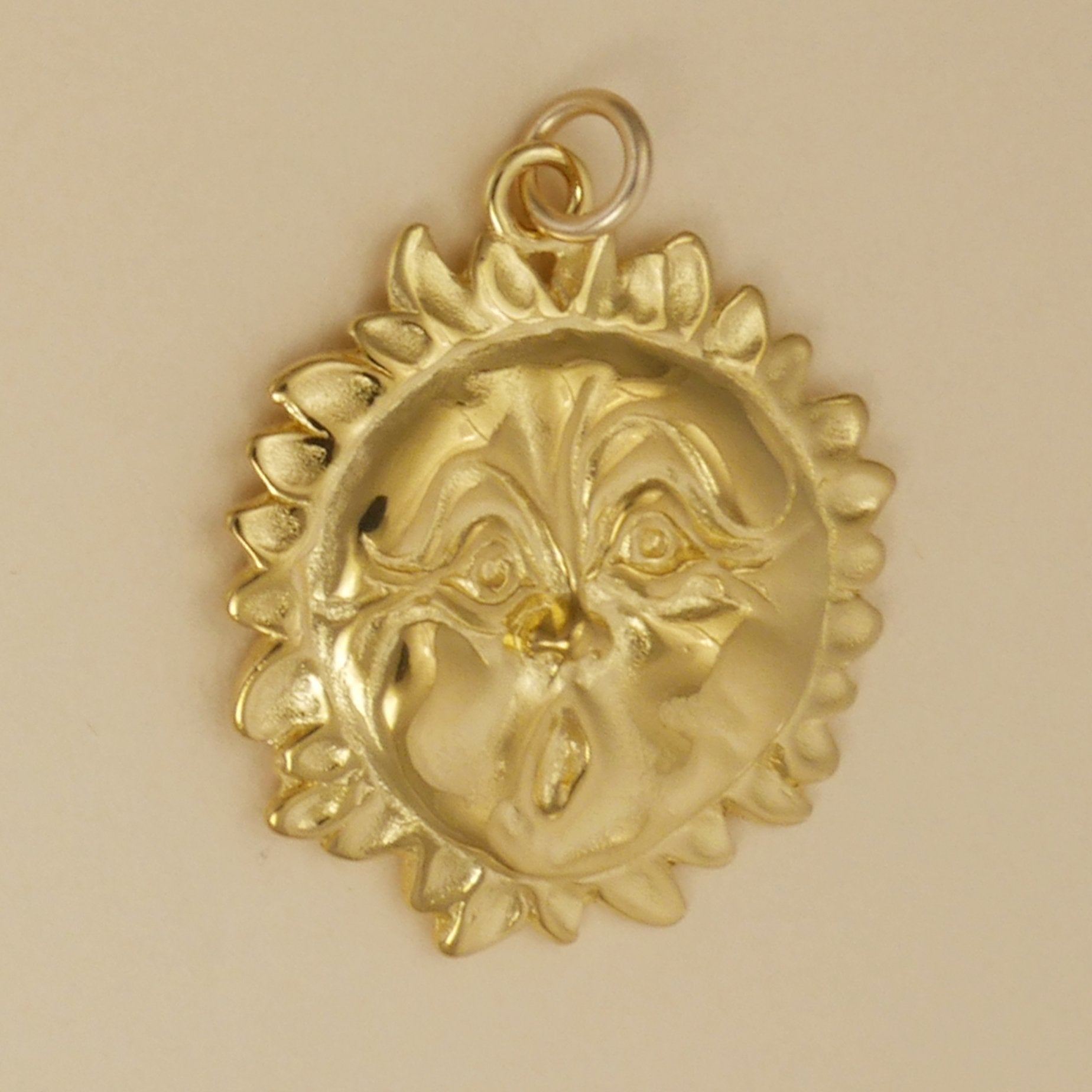 Sun Face Pendant - Charmworks