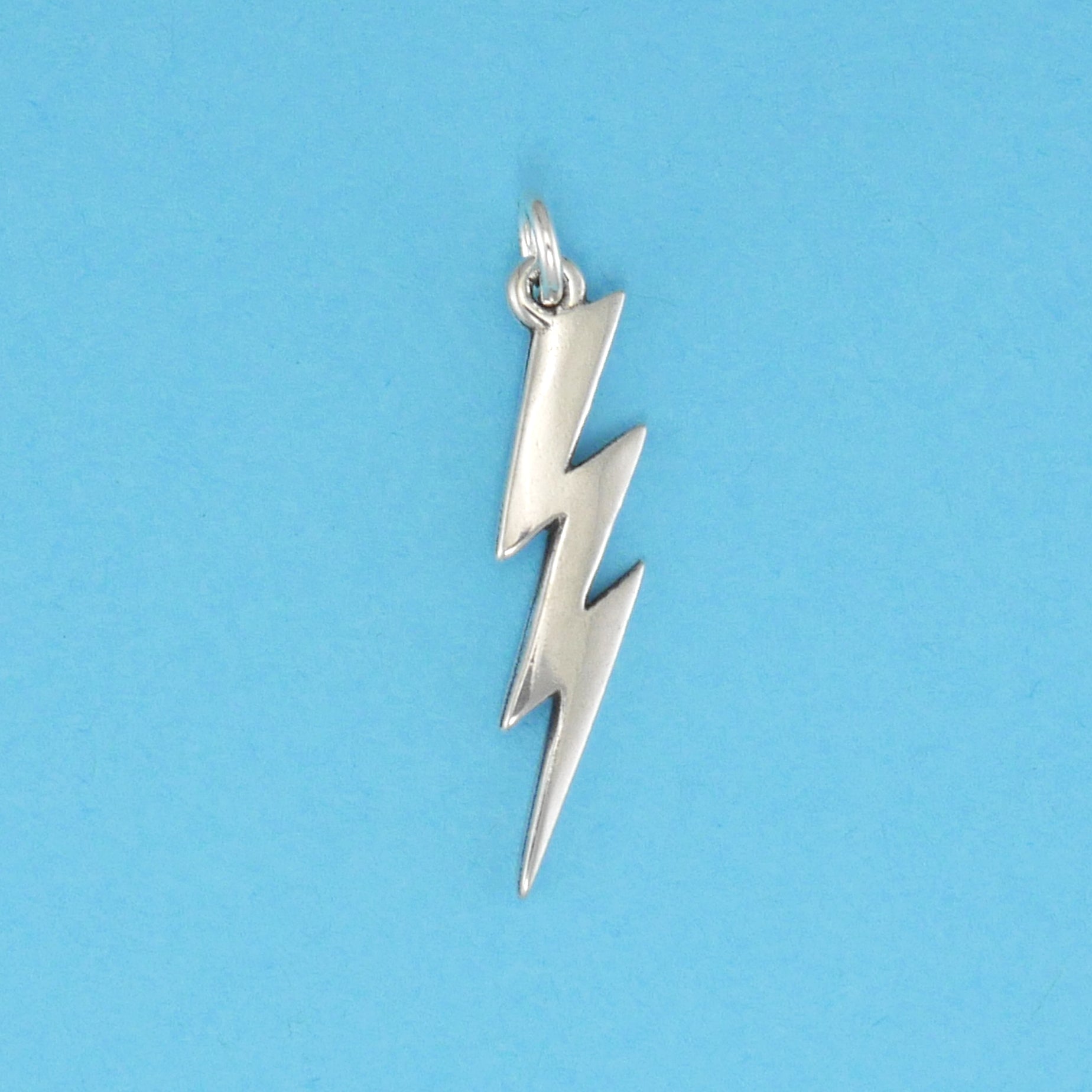 Lightning Bolt Charm Symbolic Jewelry CharmWorks